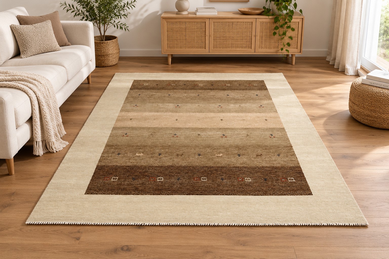 Gabbeh Teppich Handloom