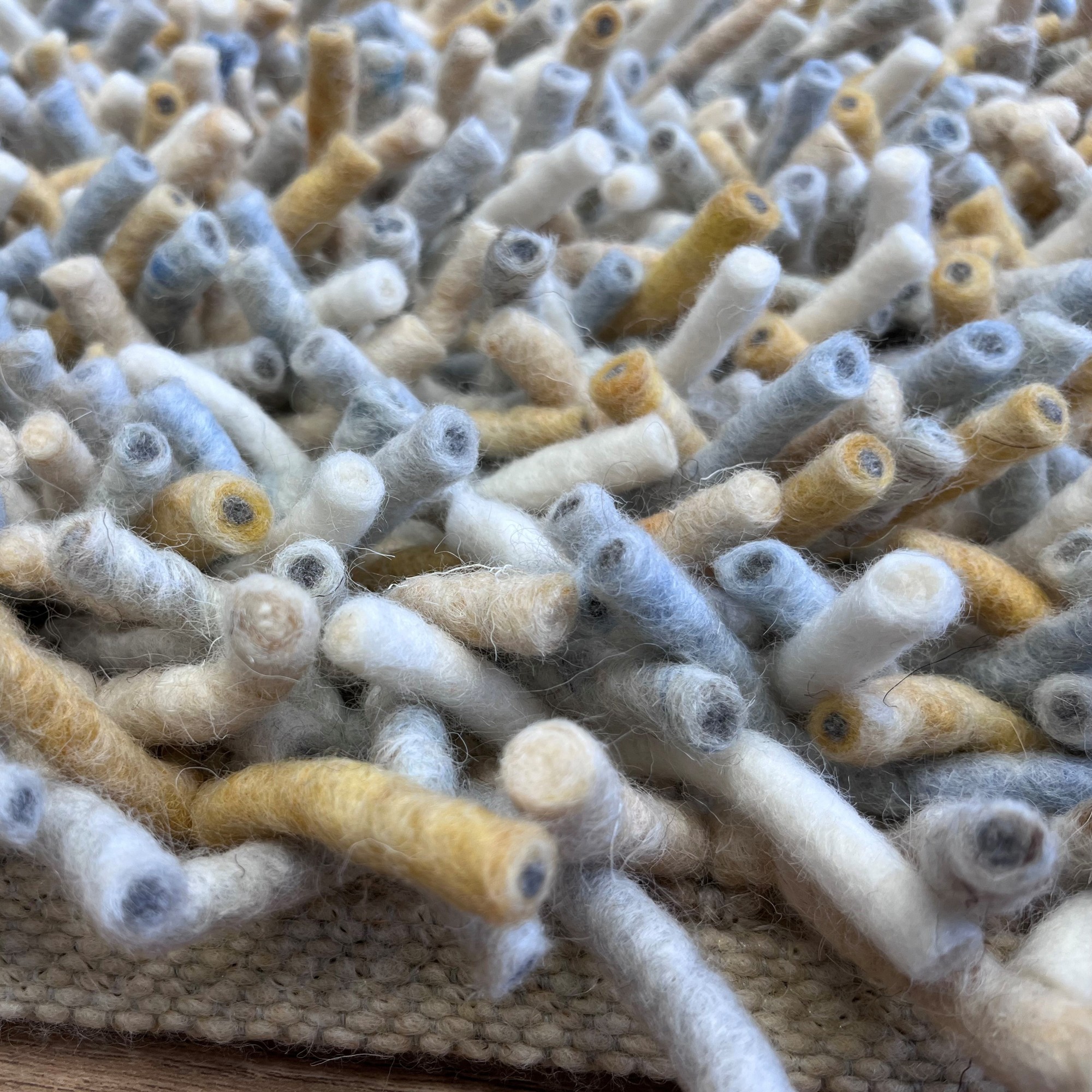 Handweb Teppich Shag Olbia - Wunschmaß