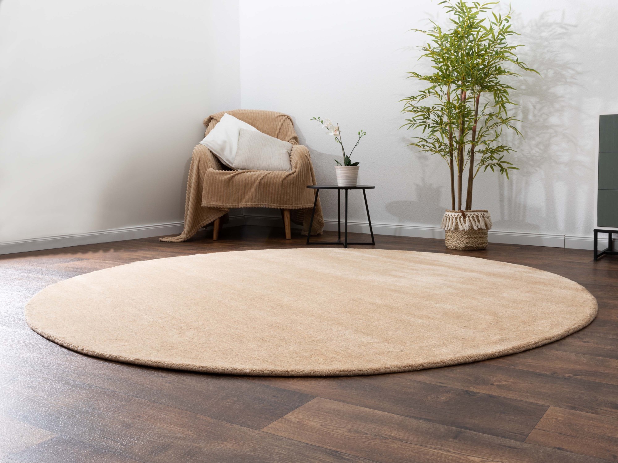 Gabbeh Teppich Jaipur - Rund