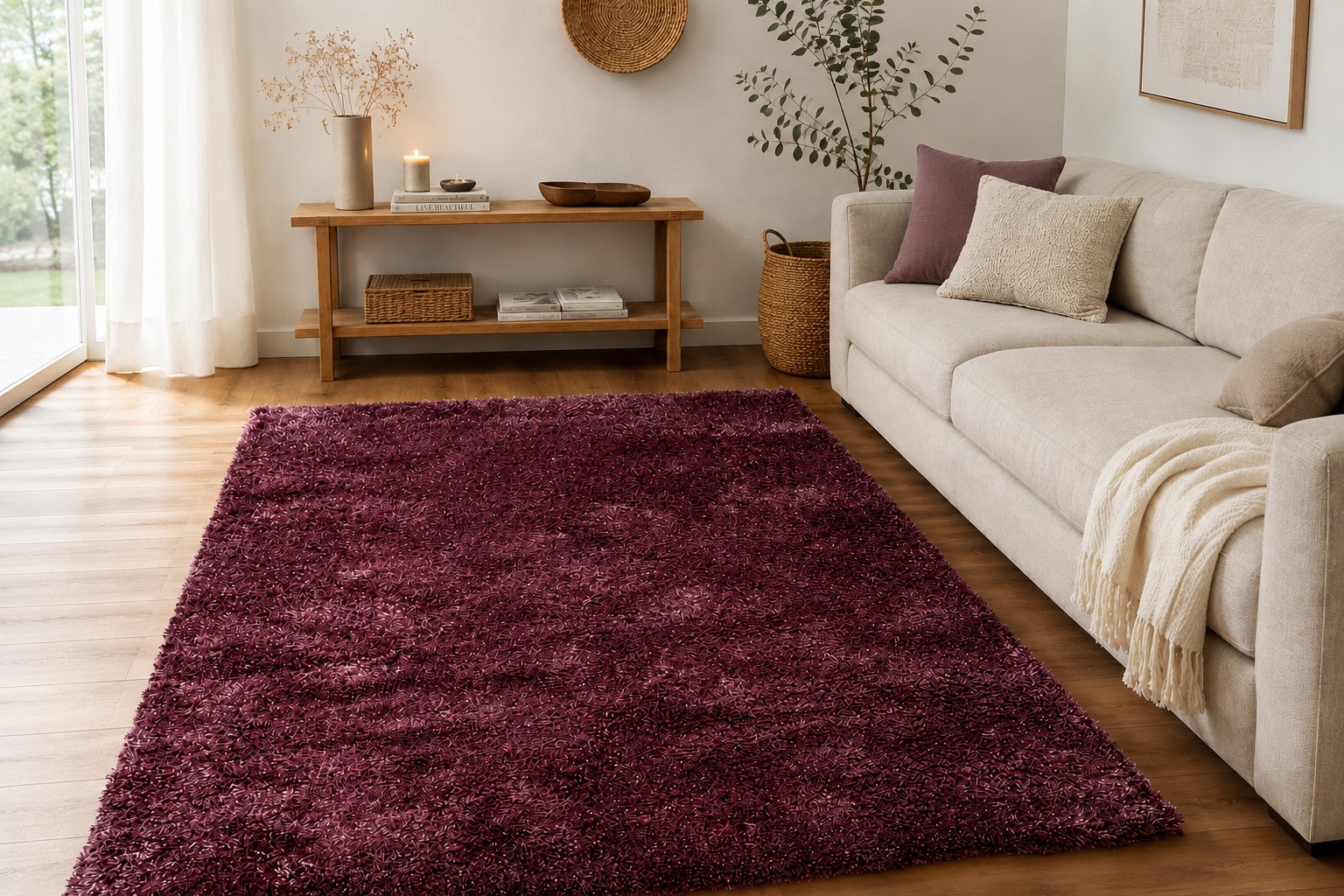 Hochflor Teppich New Feeling