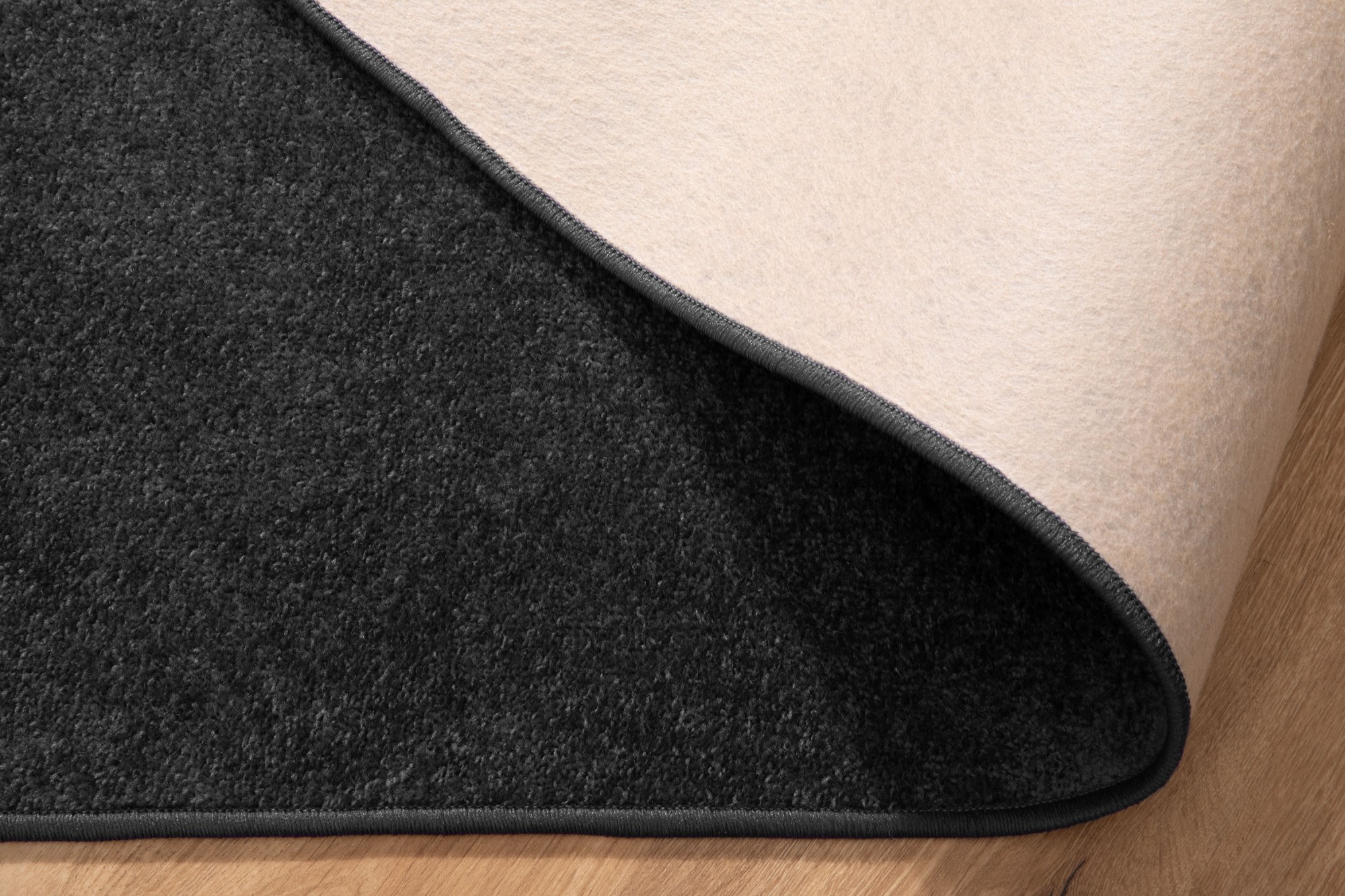 Kurzflor Teppich Cambridge Young - Rund