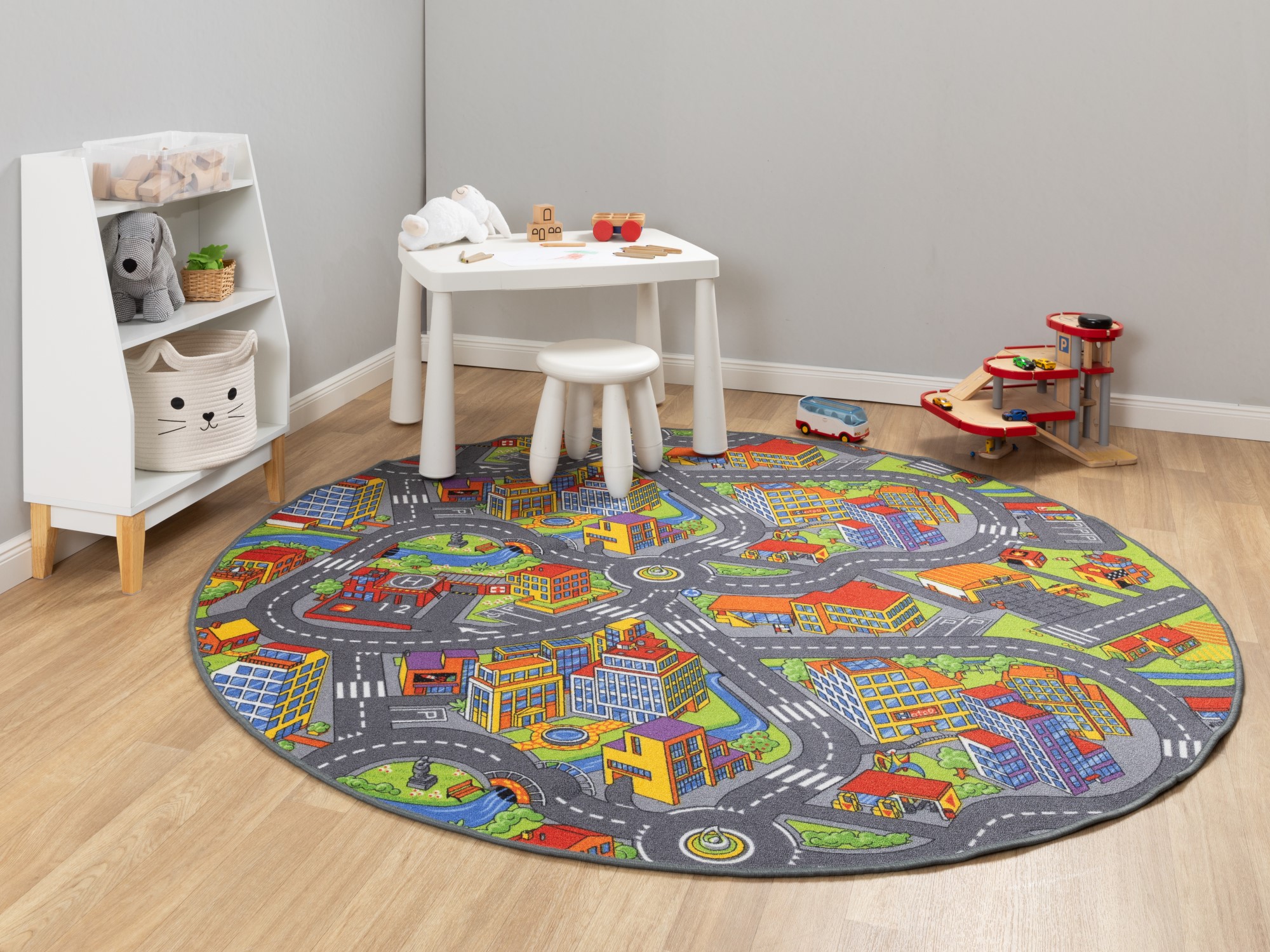 Kinderteppich Anton - Rund