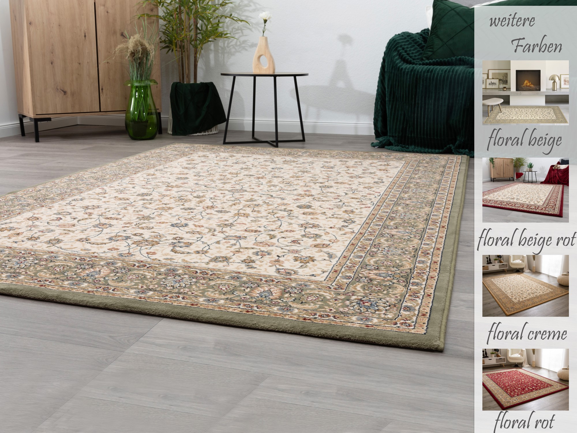 Designerteppich Classical Quality - Floral