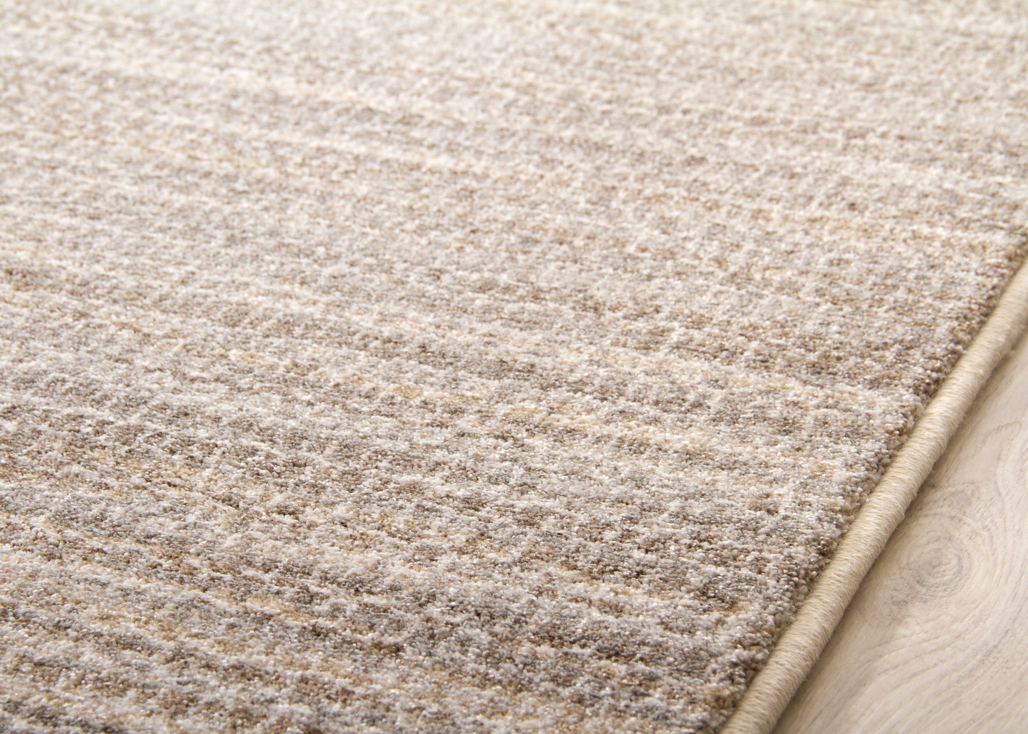 Kurzflor Teppich Pleasant Touch - Ethno Streifen