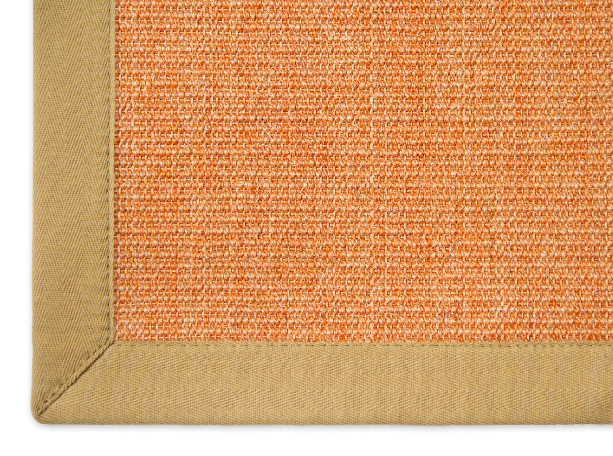 Sisalteppich Manaus beige - 002 lachs - 055 Rechteckig 65x140 cm