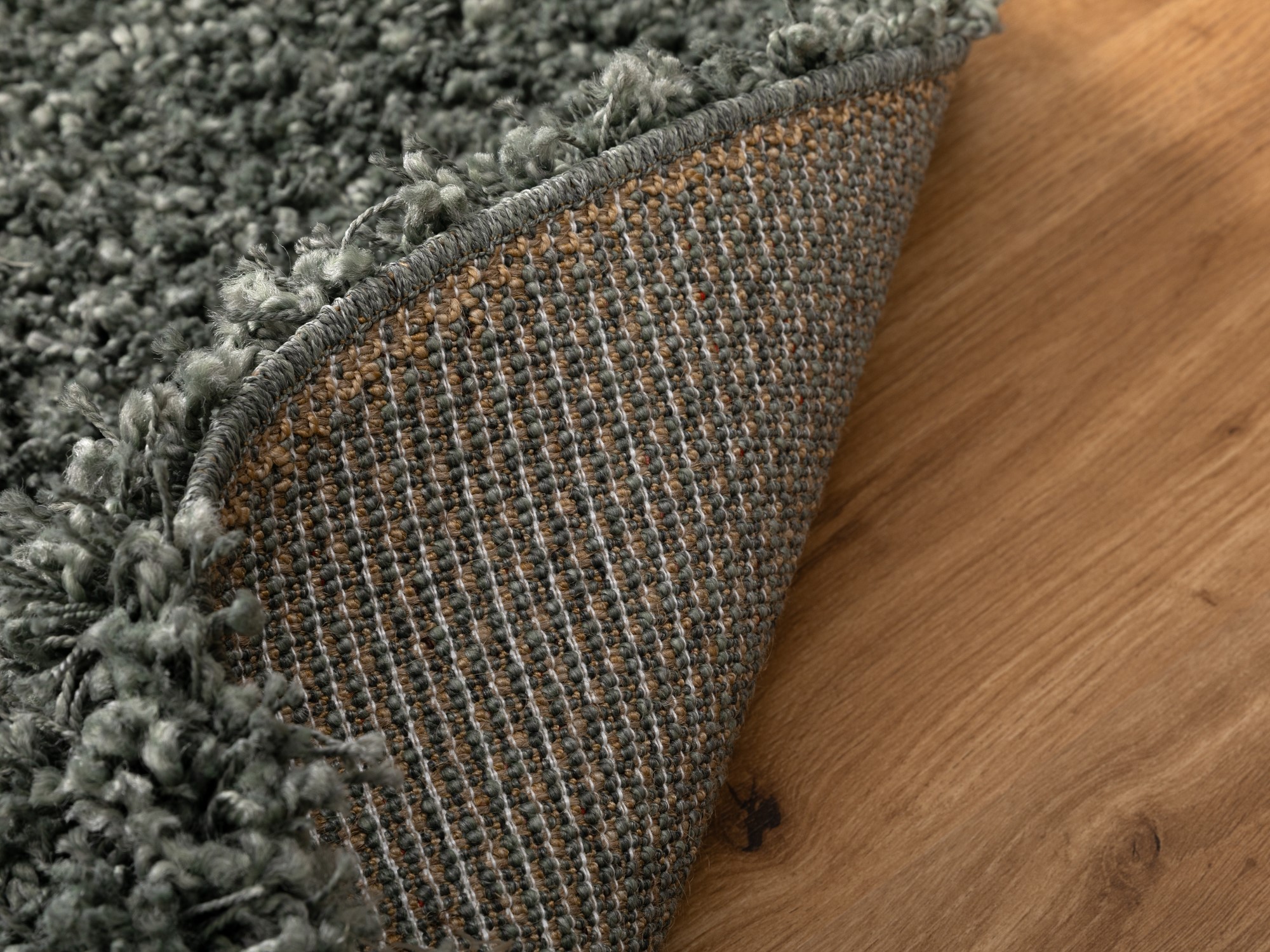 Hochflor Teppich Twilight Rund