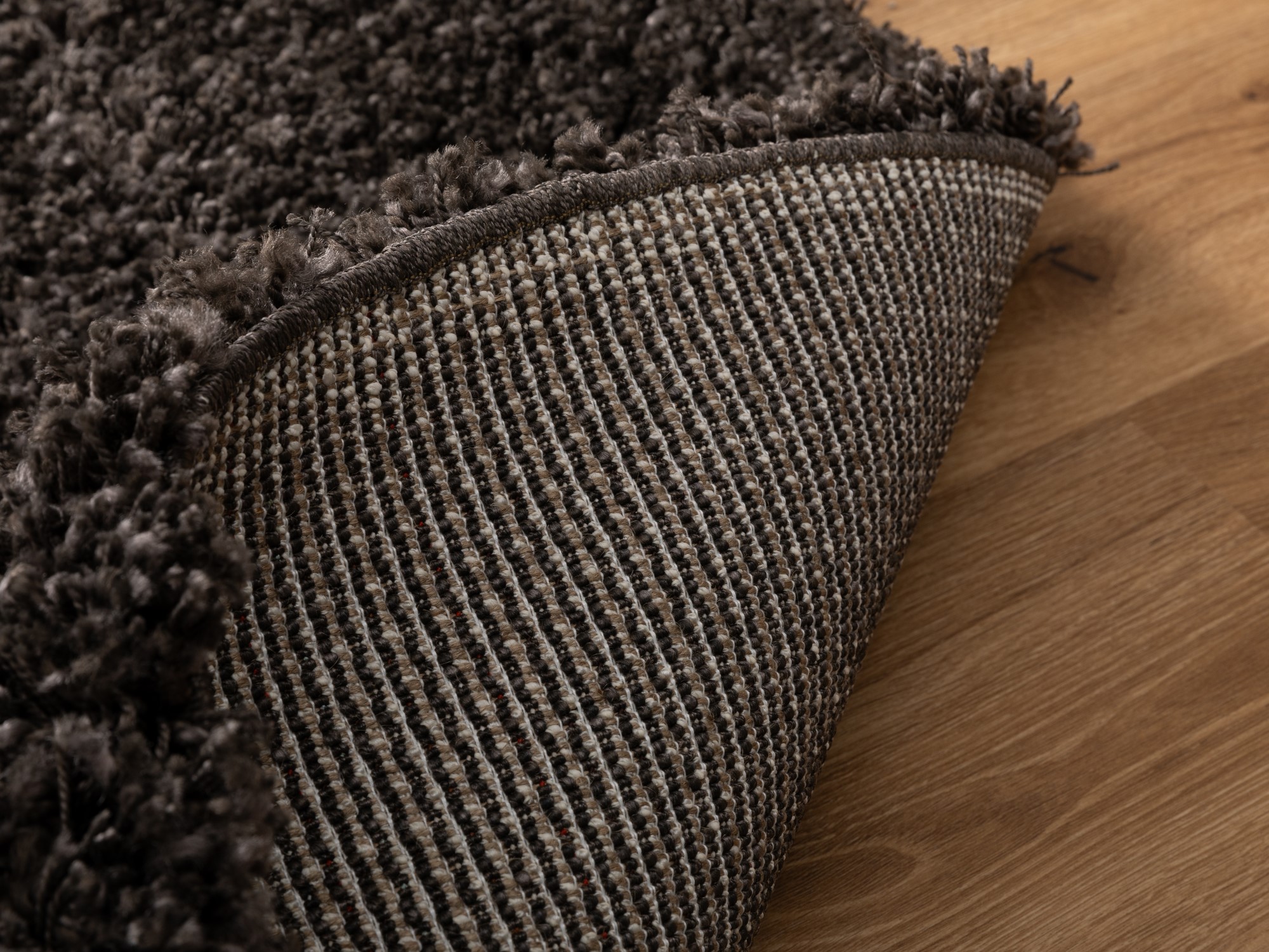 Hochflor Teppich Twilight Rund