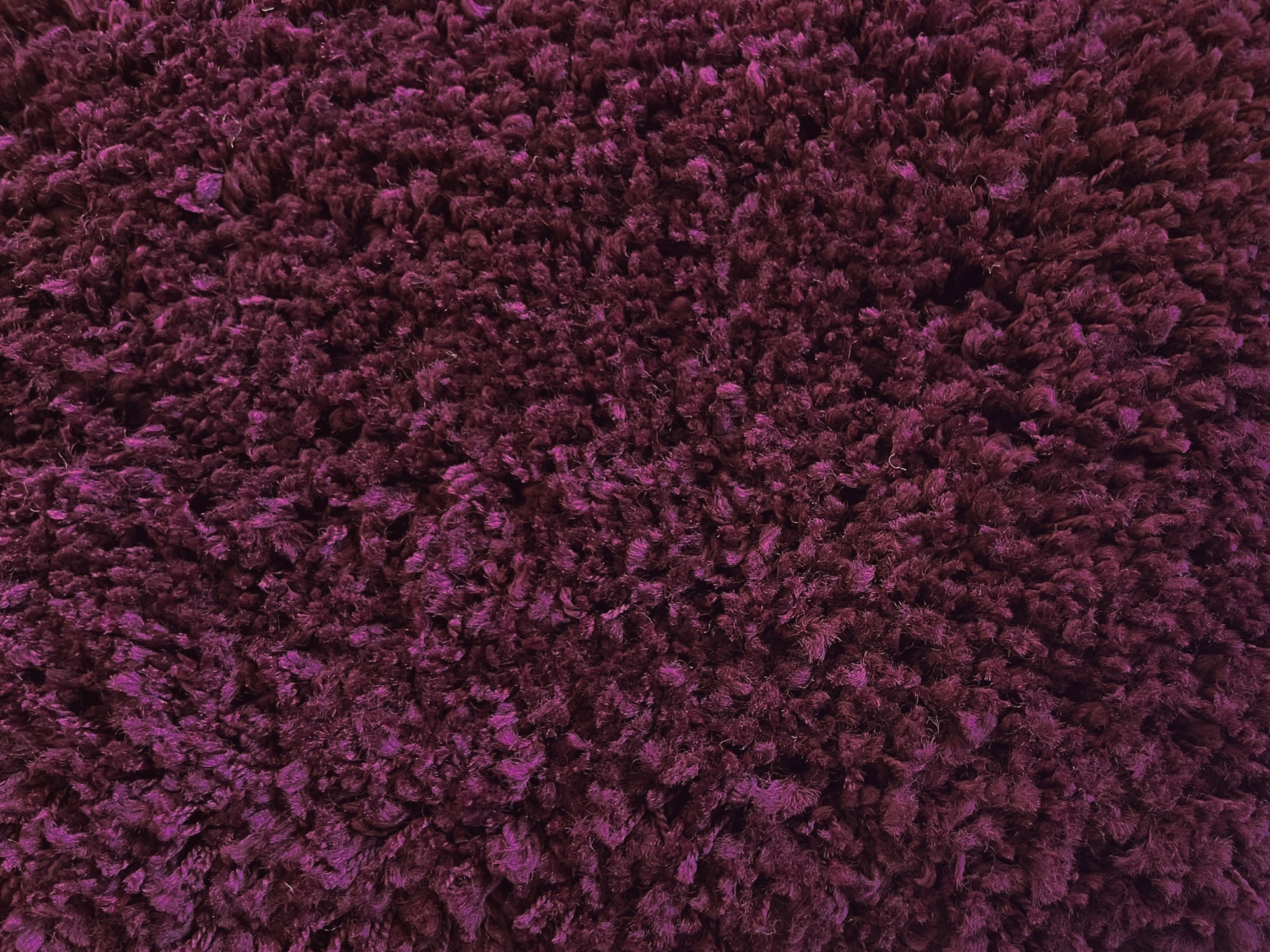 Hochflor Teppich Twilight Rund