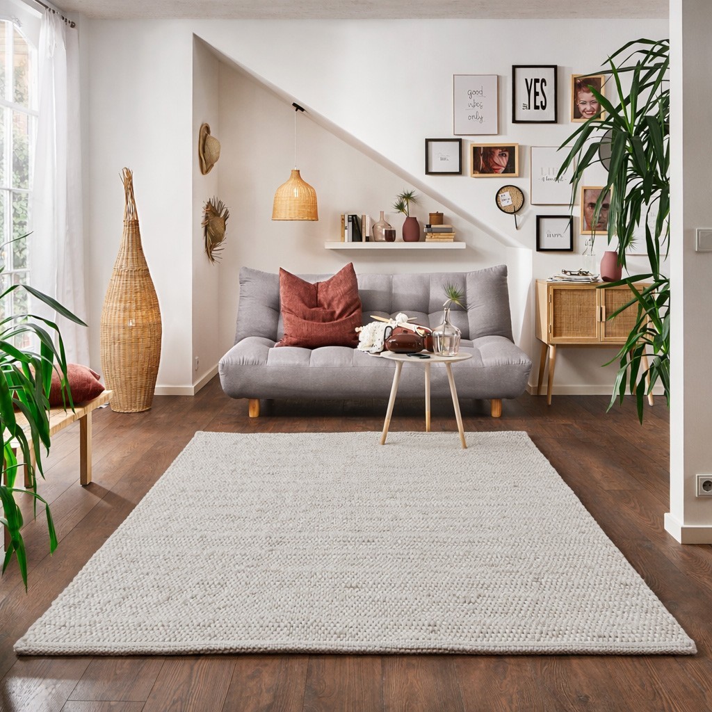 Handweb Teppich Barrio Olbia - Wunschmaß