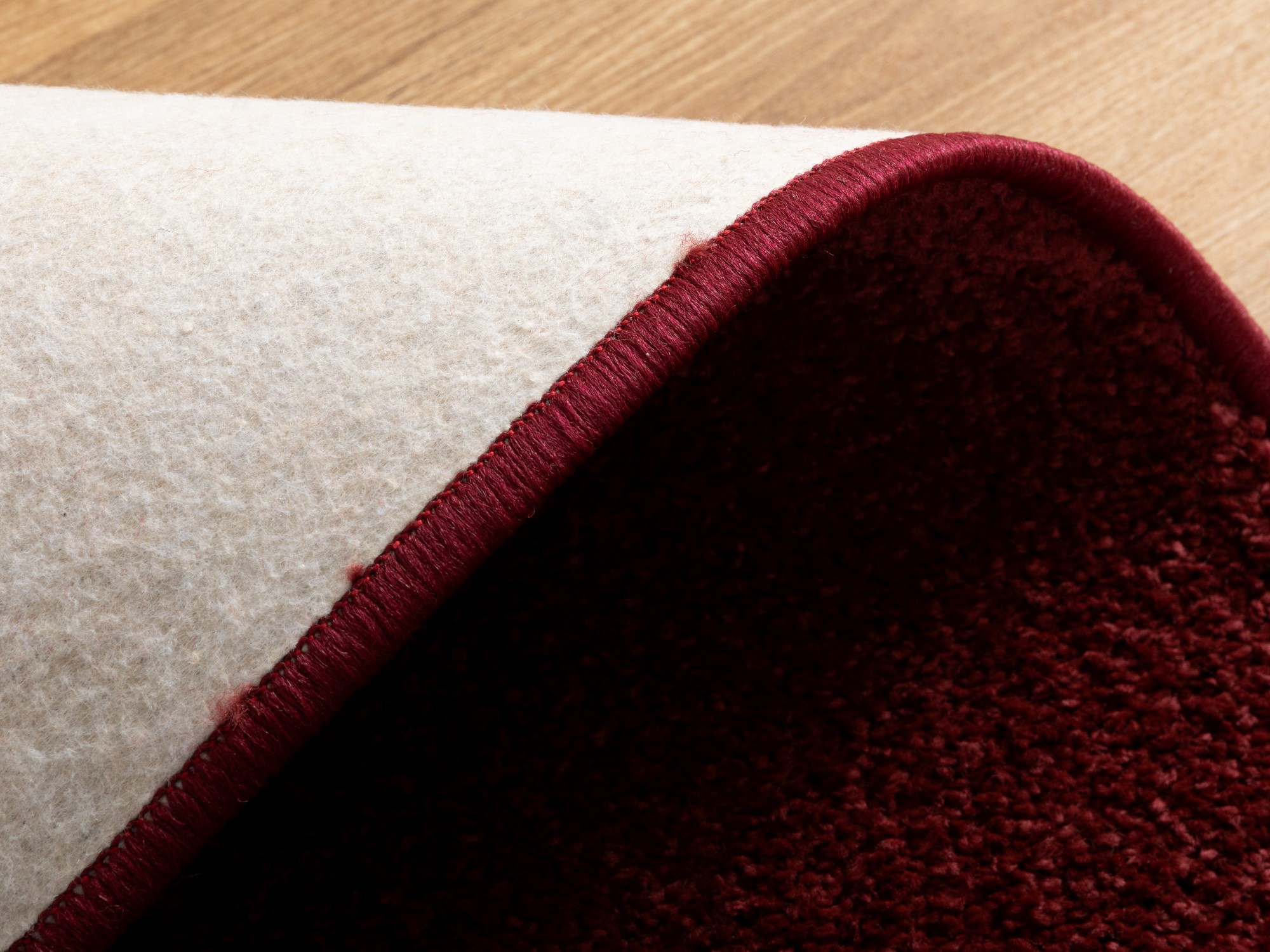 Kurzflor Teppich Cambridge - Rund