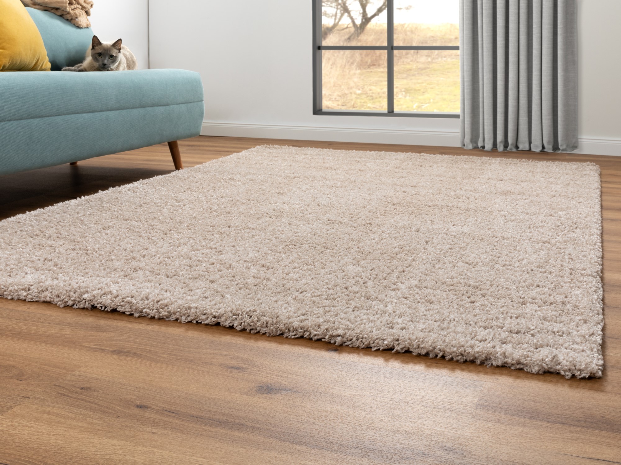 Hochflor Teppich Valencia