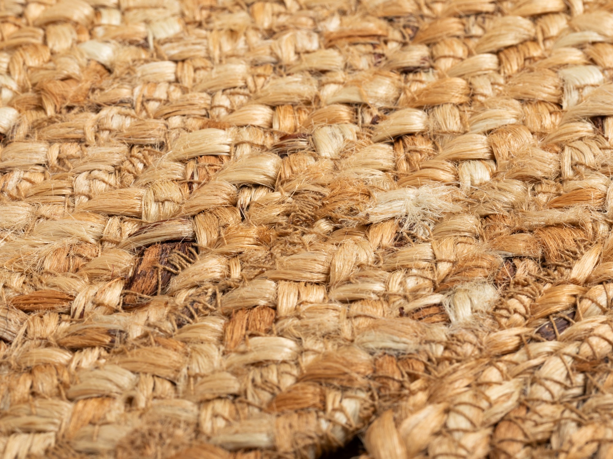 Jute Teppich Goa Design - Flower