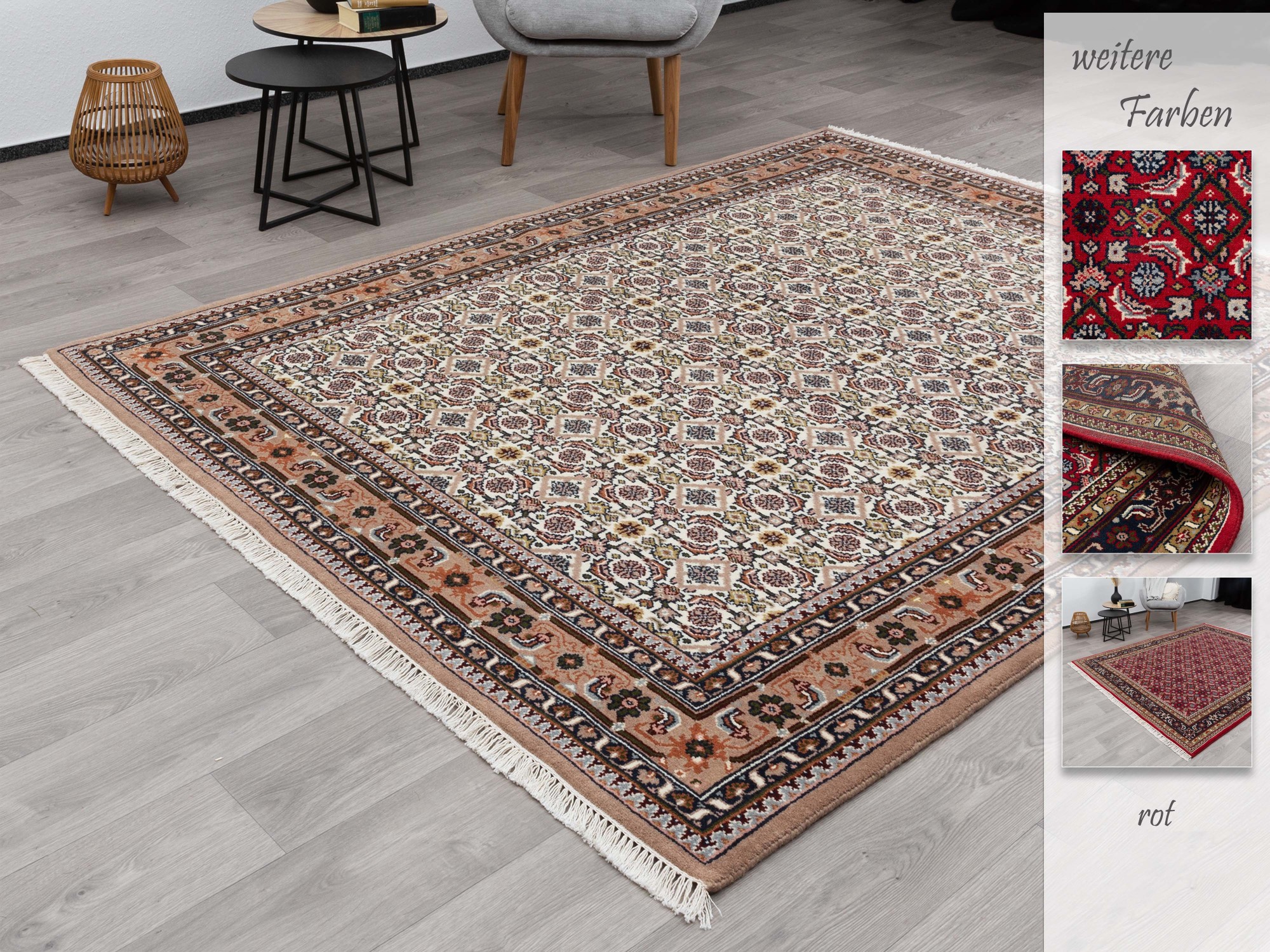 Orientteppich Herati fein