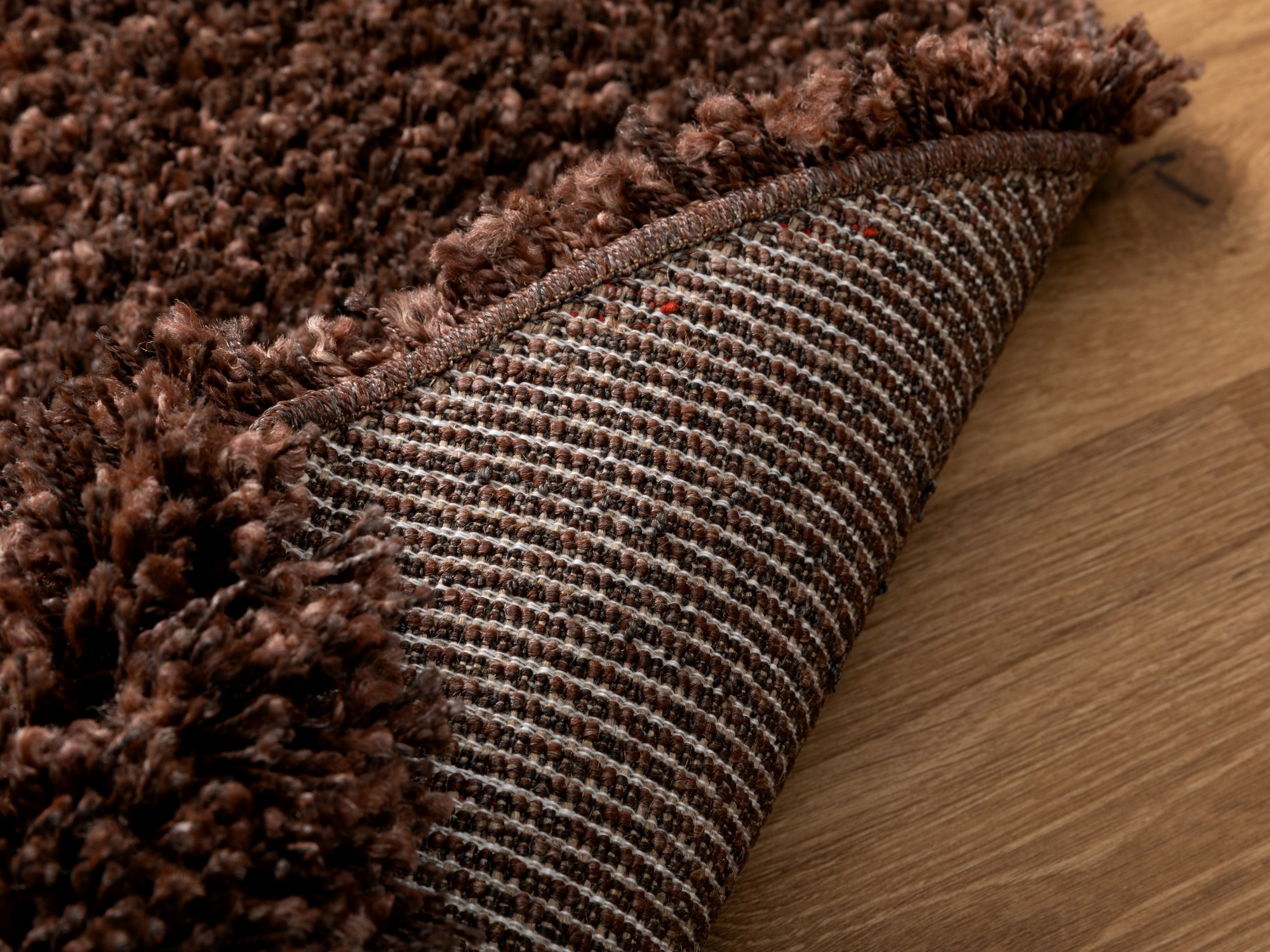Hochflor Teppich Twilight Rund