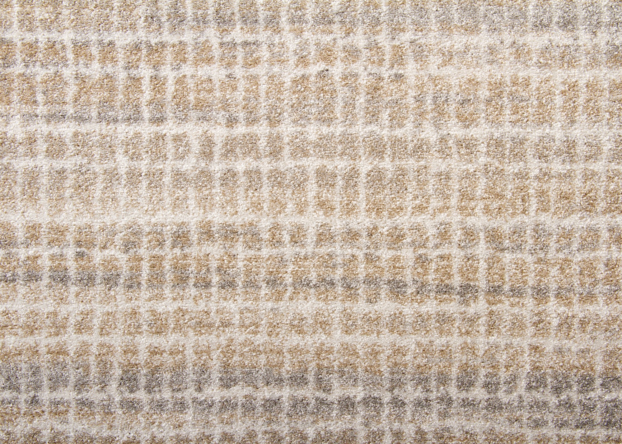 Kurzflor Teppich Pleasant Touch - 4ecke gestreift