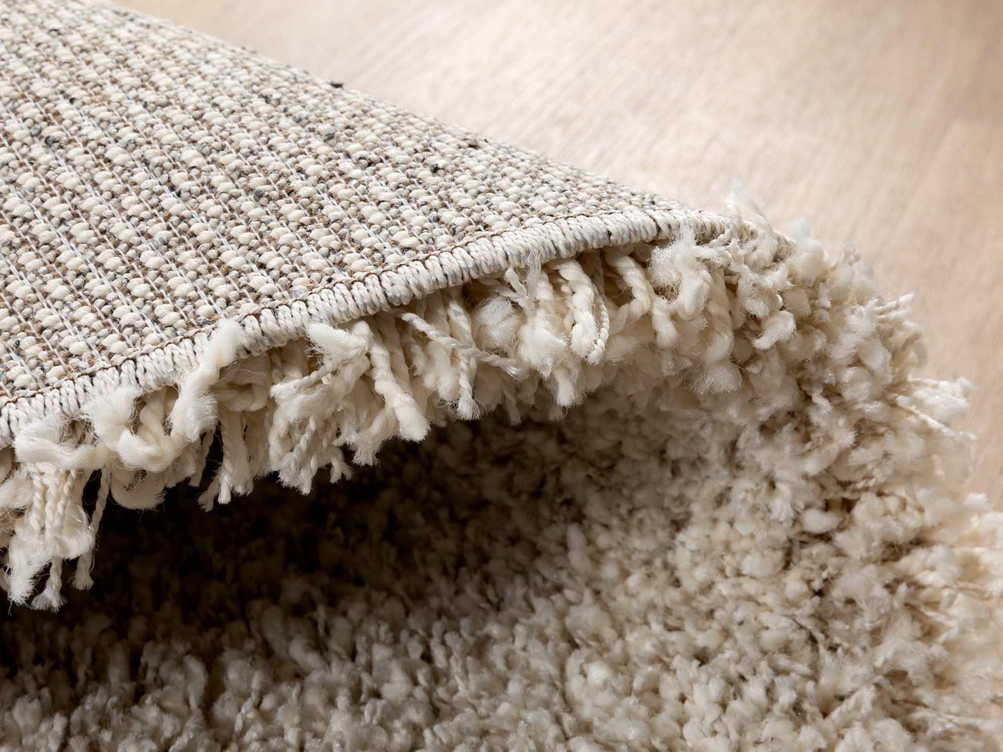 Hochflor Teppich Twilight Rund