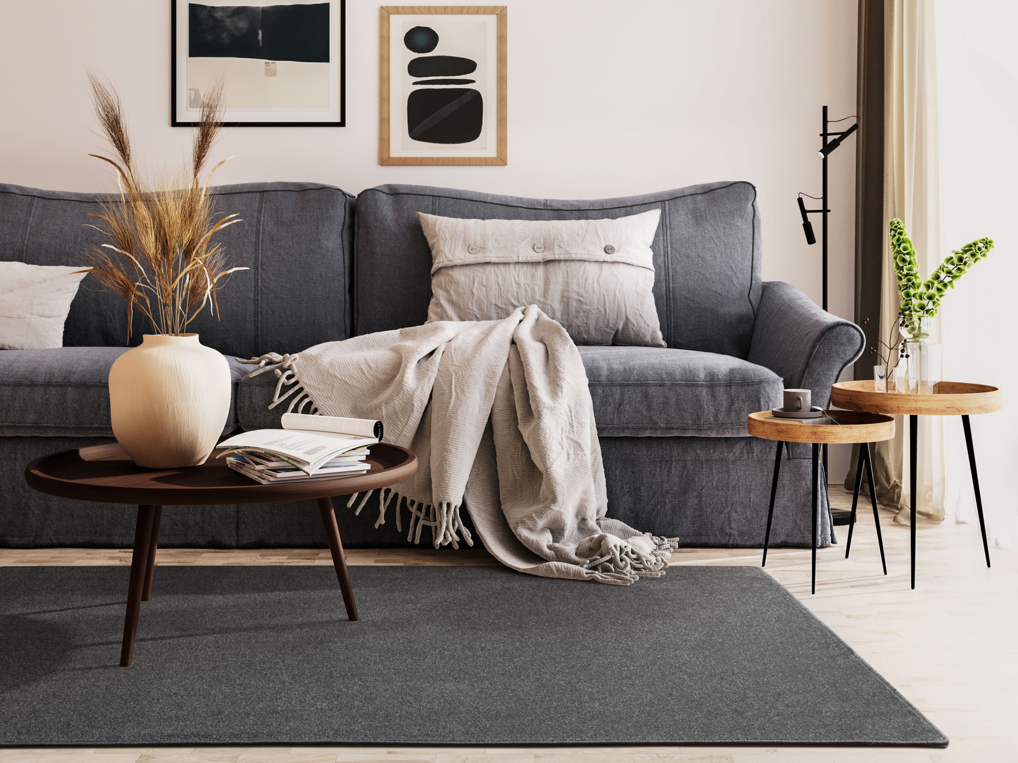 Kurzflor Teppich Cambridge Young