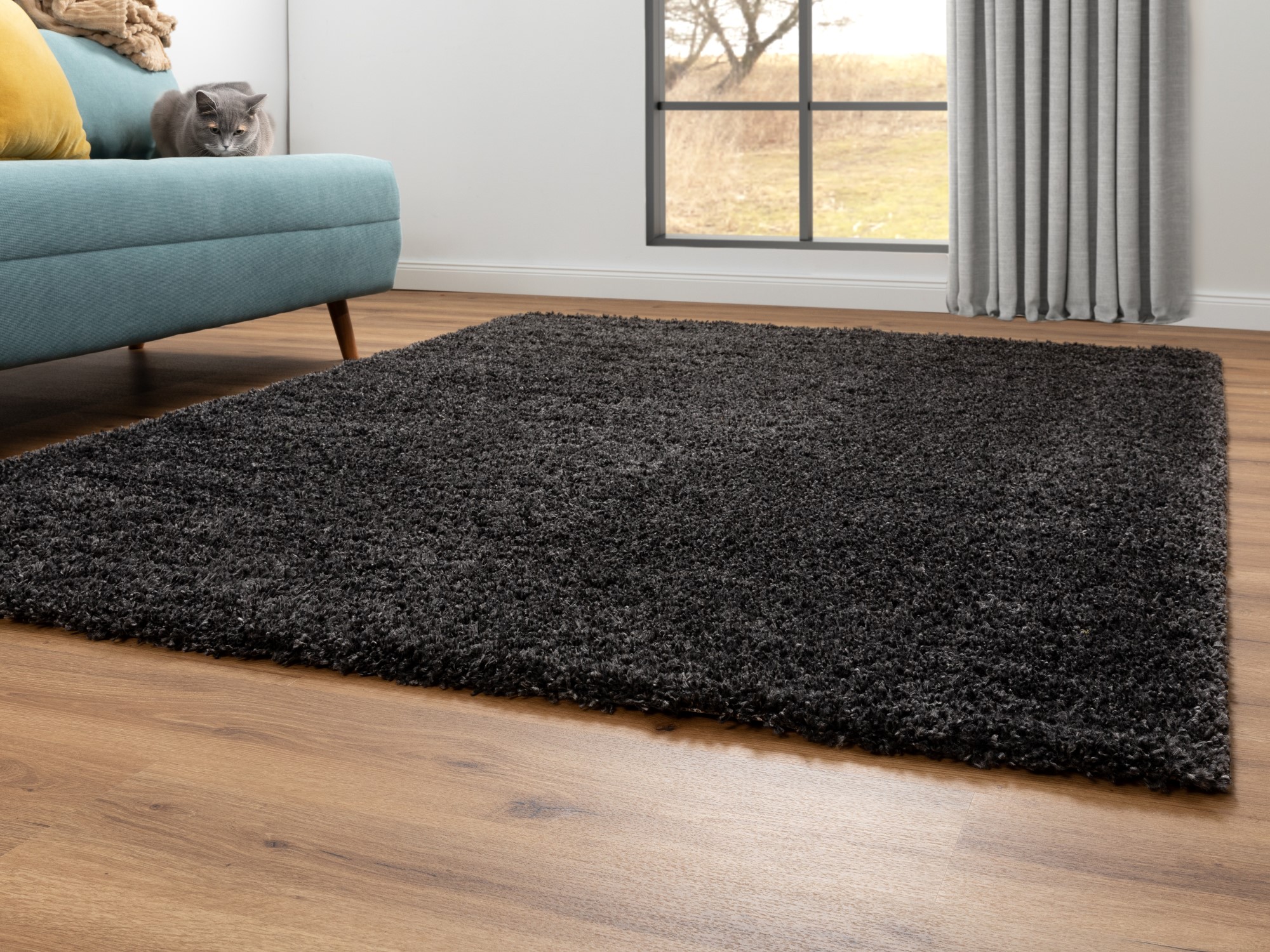 Hochflor Teppich Valencia