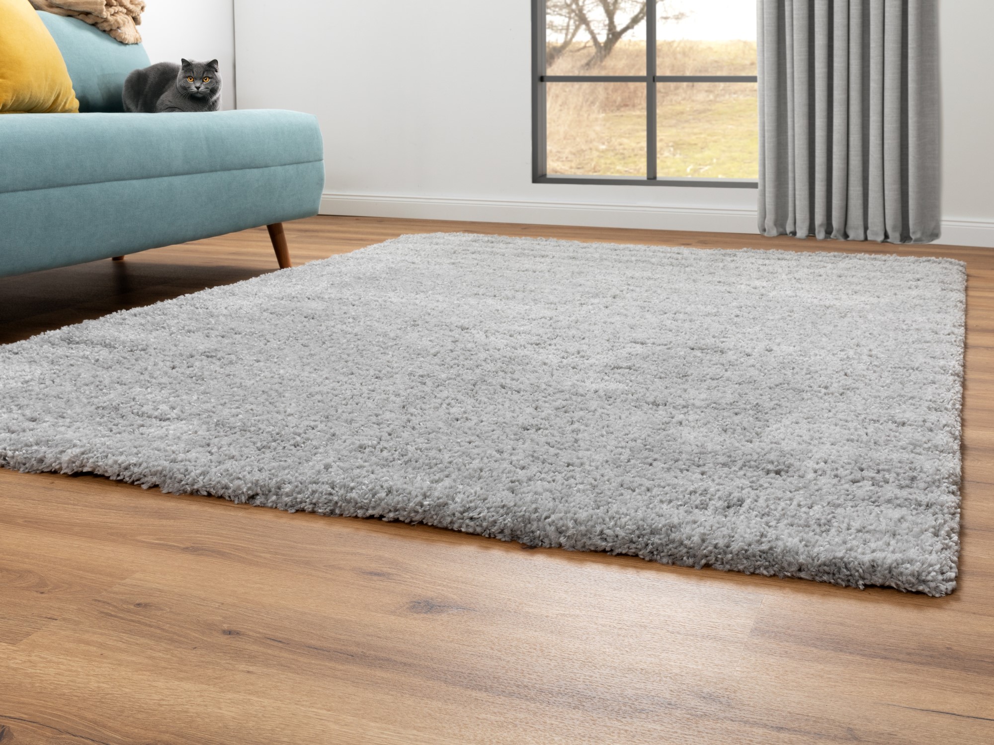 Hochflor Teppich Valencia