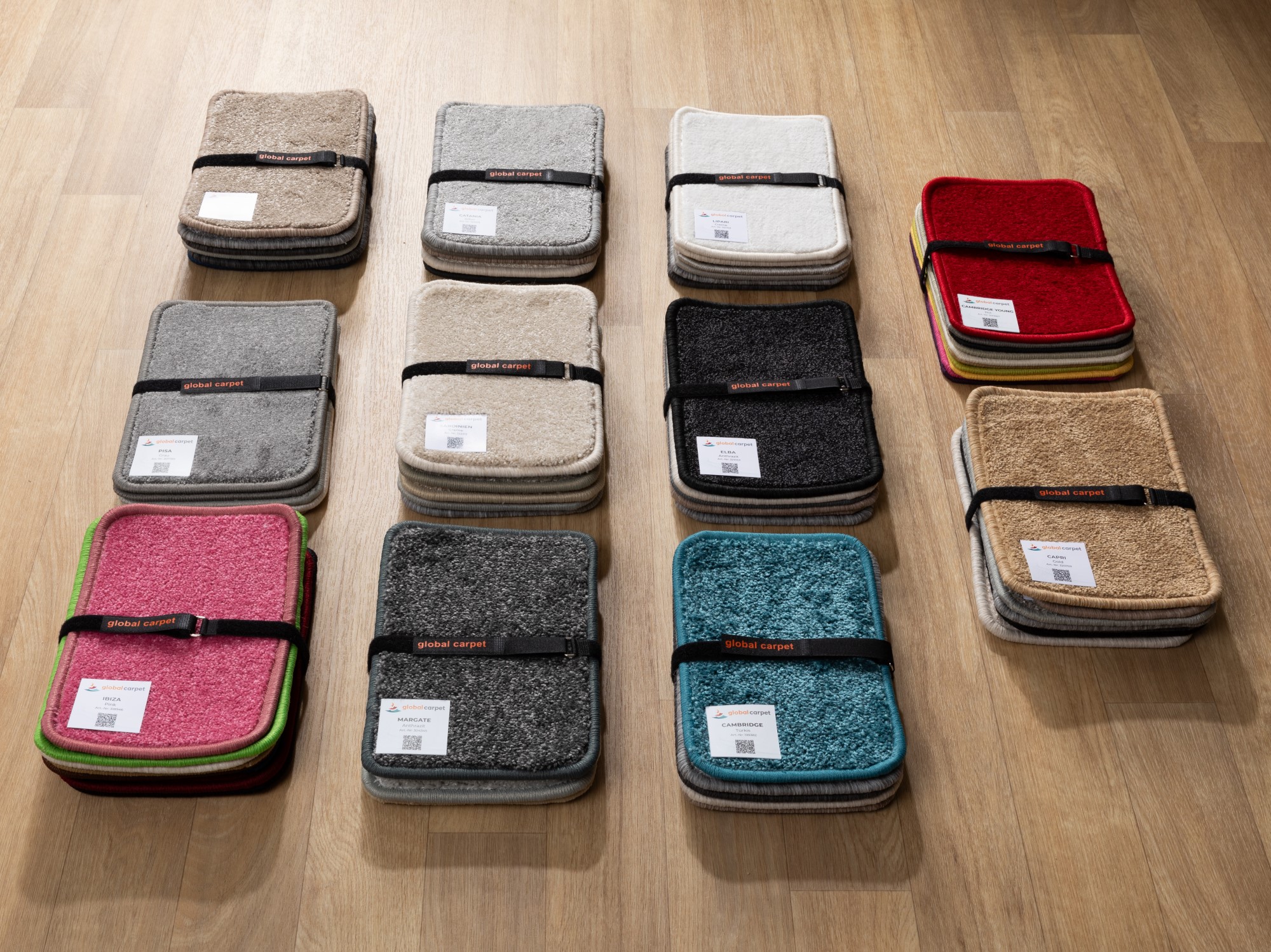 Musterbox Teppichboden