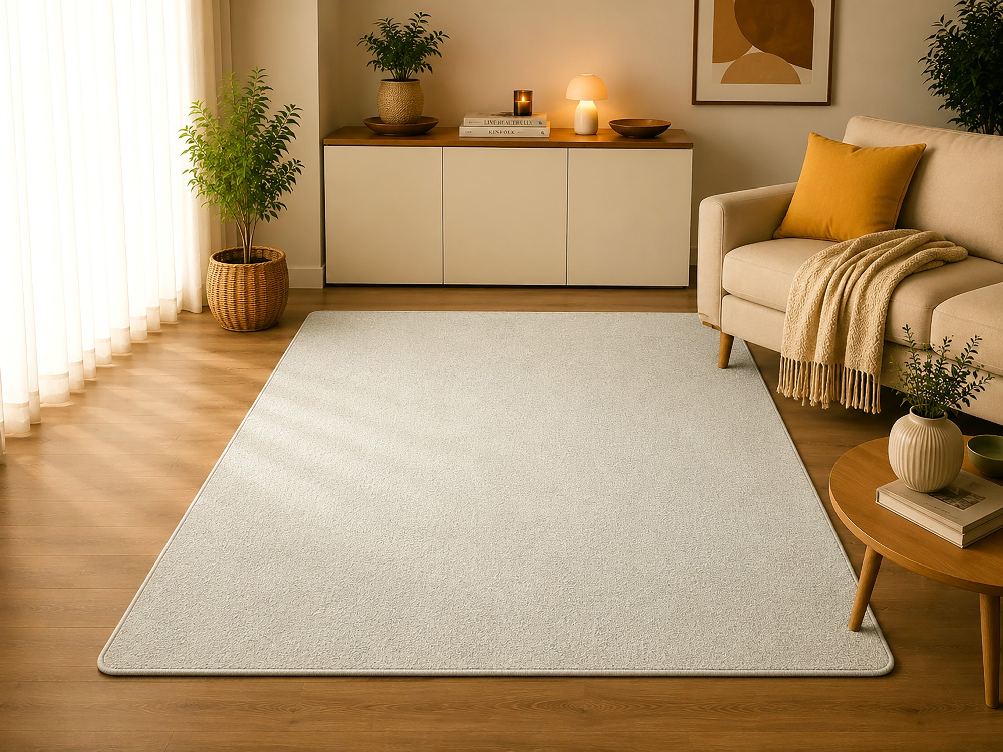 Kurzflor Teppich Levanto
