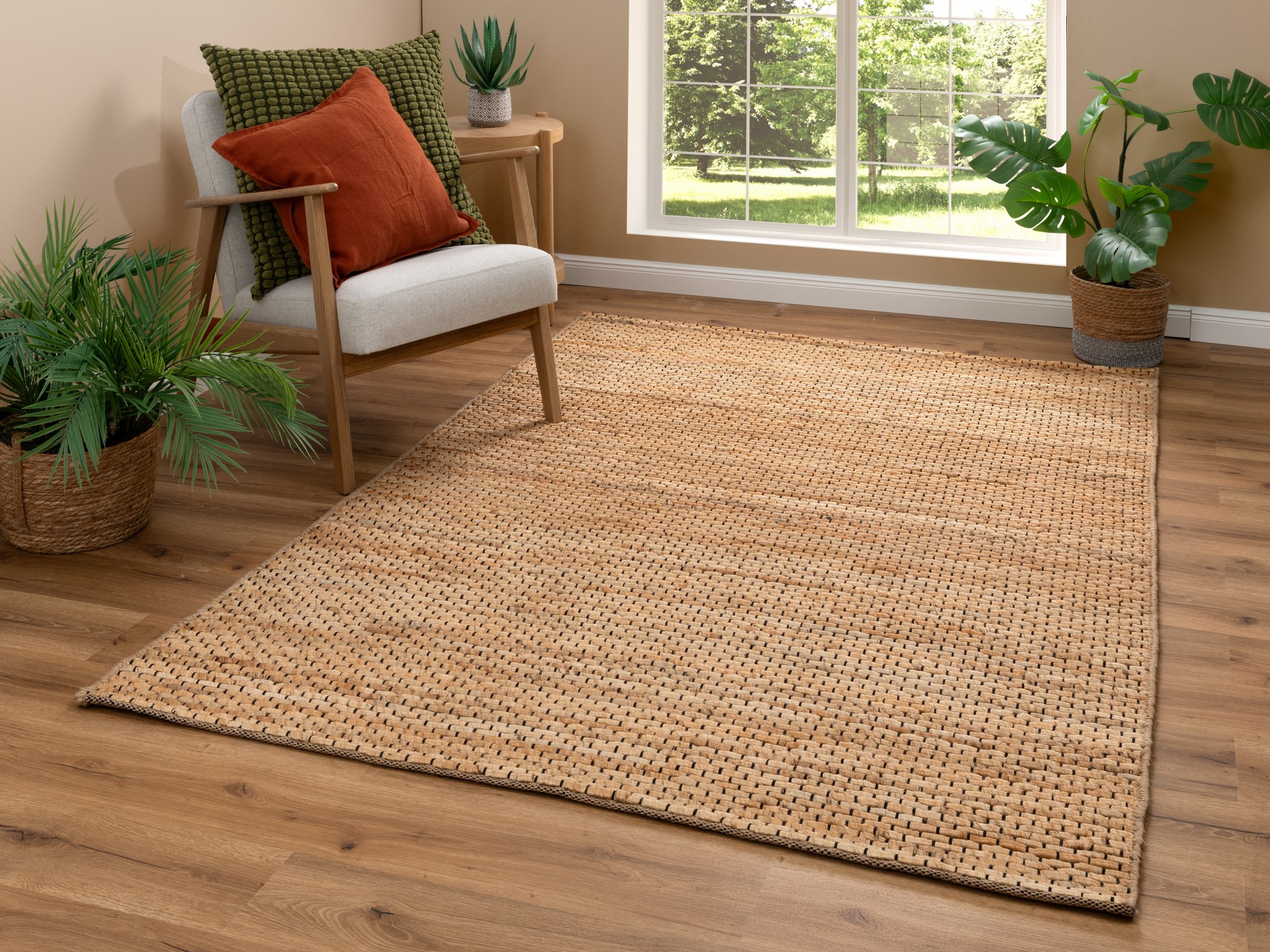 Jute Teppiche Goa Canvas