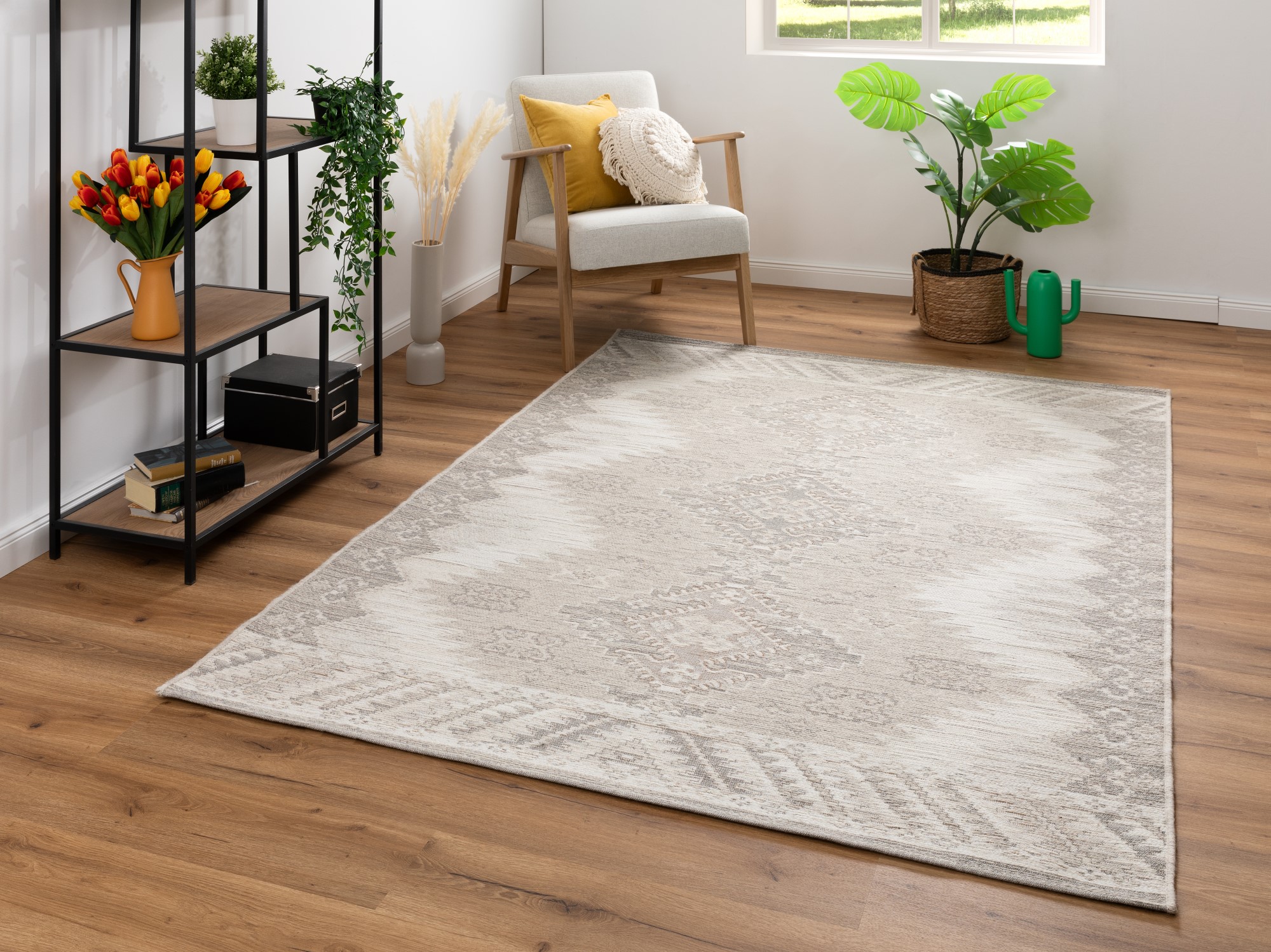 Kurzflor Teppich Amelia