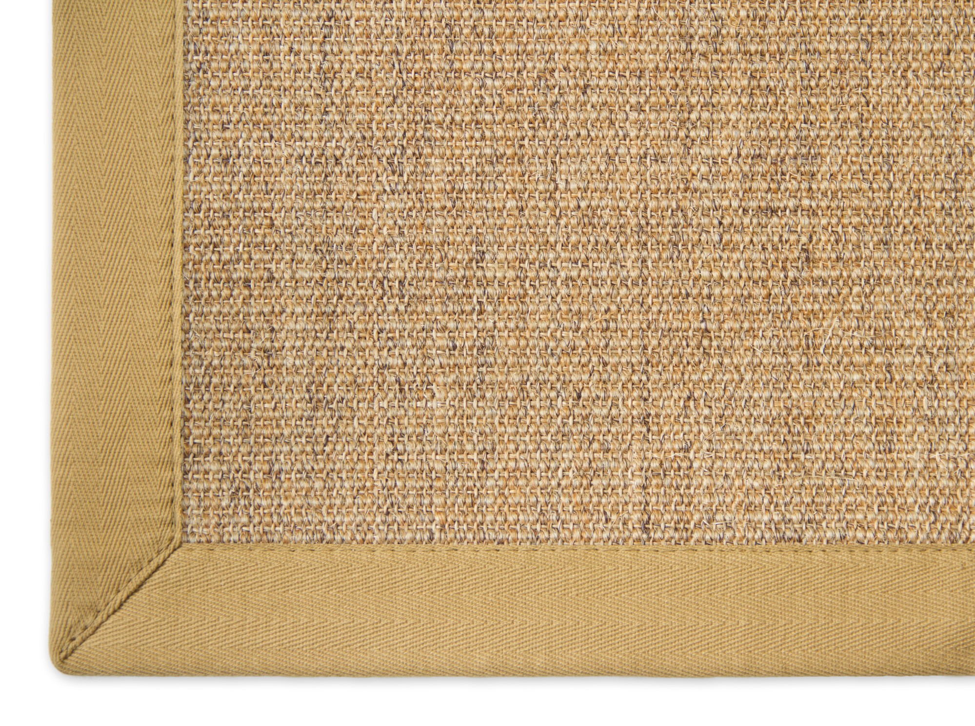 Sisalteppich Manaus beige - 002 cognac - 050 Rechteckig 65x140 cm