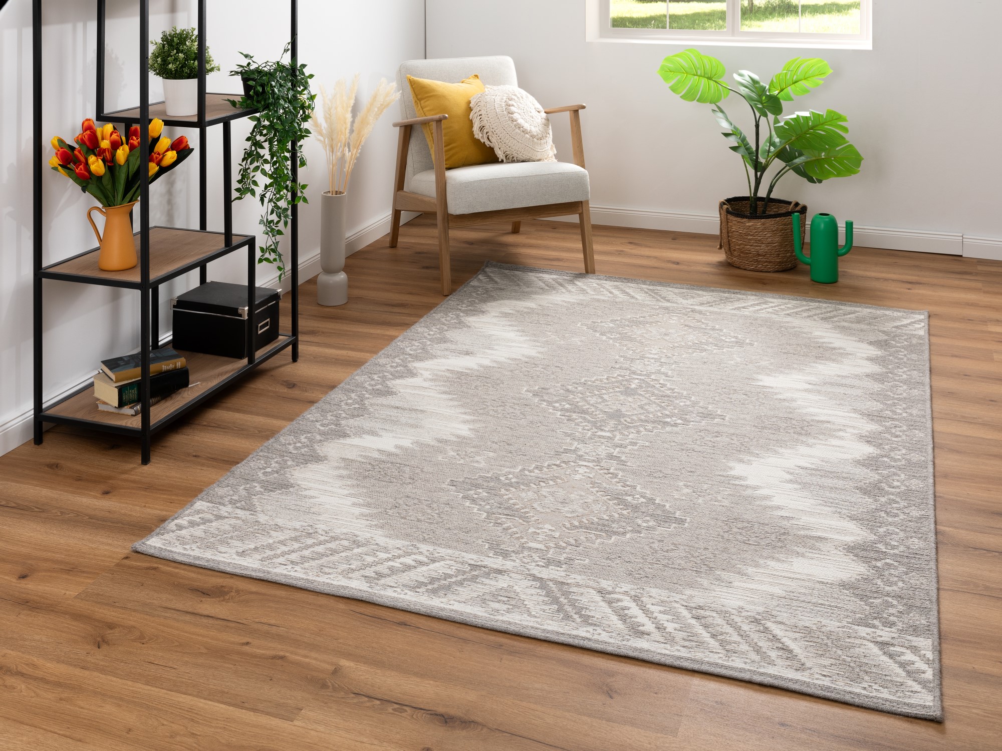 Kurzflor Teppich Amelia