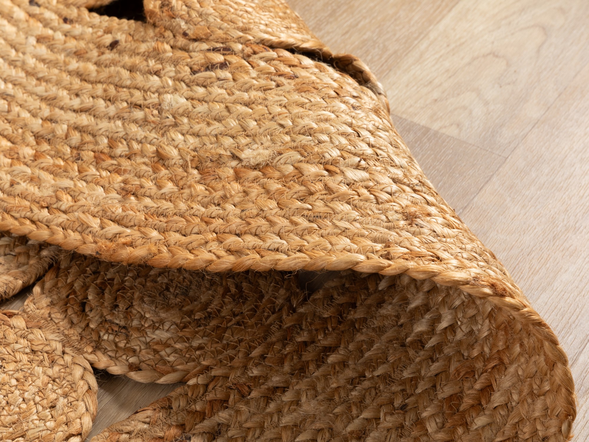 Jute Teppich Goa Design - Flower