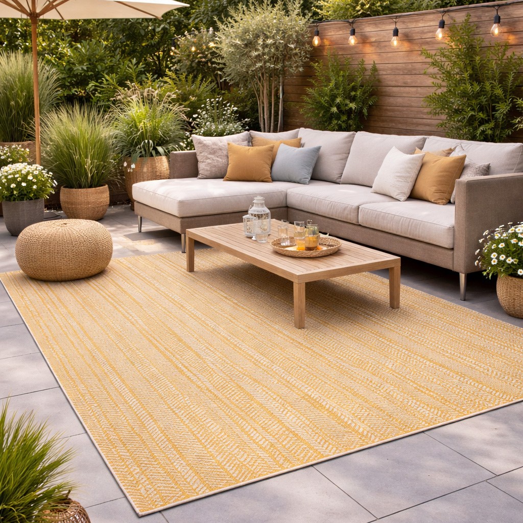 In- und Outdoorteppich Jordis