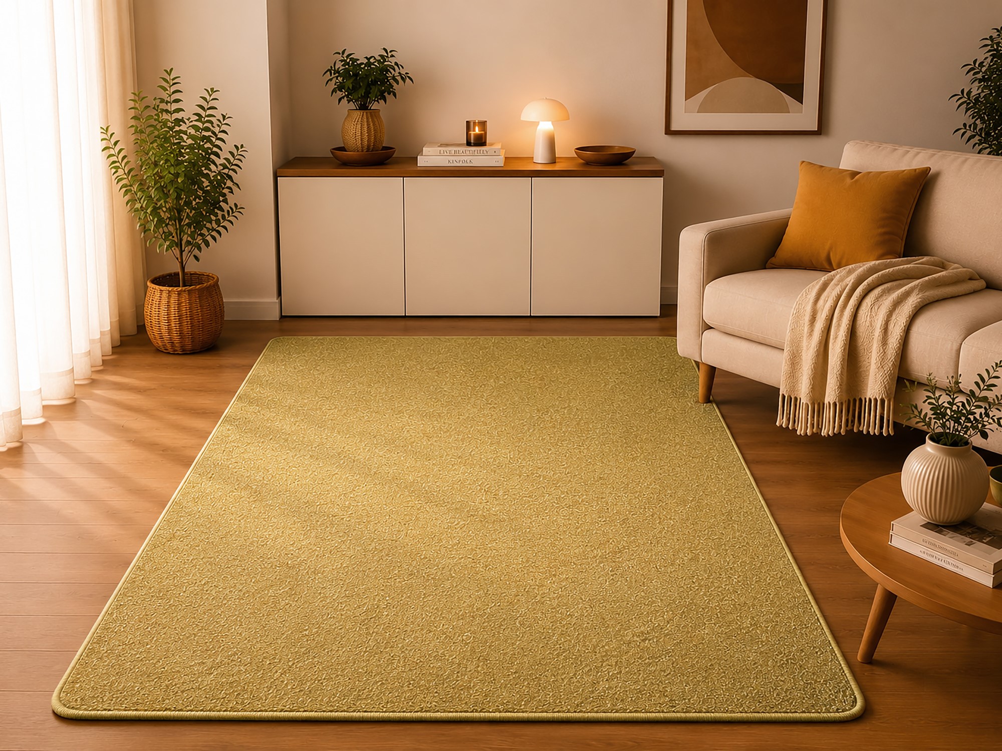 Kurzflor Teppich Levanto