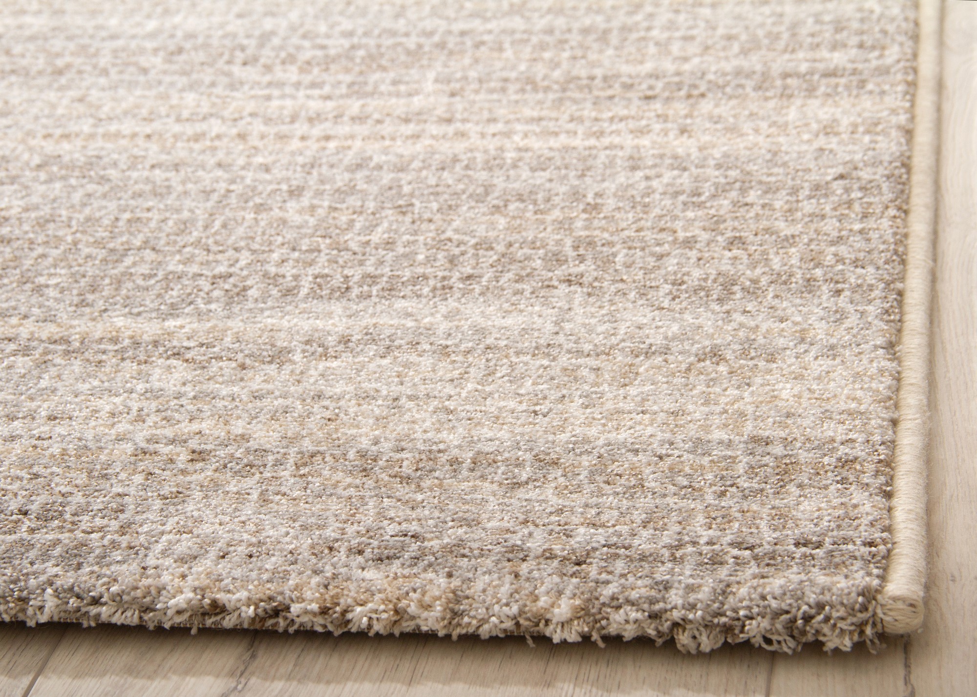 Kurzflor Teppich Pleasant Touch - Ethno Streifen