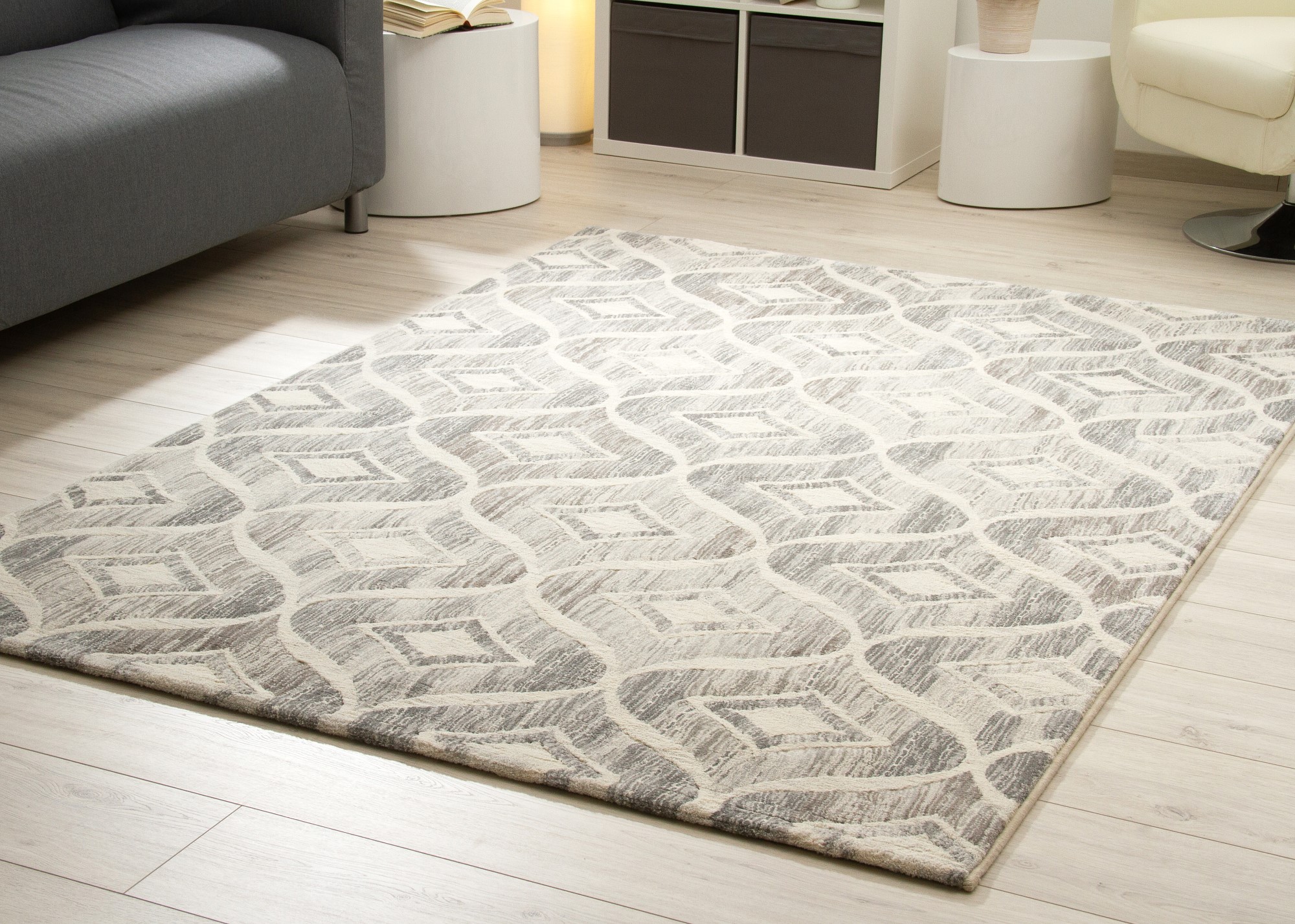 Kurzflor Teppich Harmonious Ornaments - Grace 160x230cm