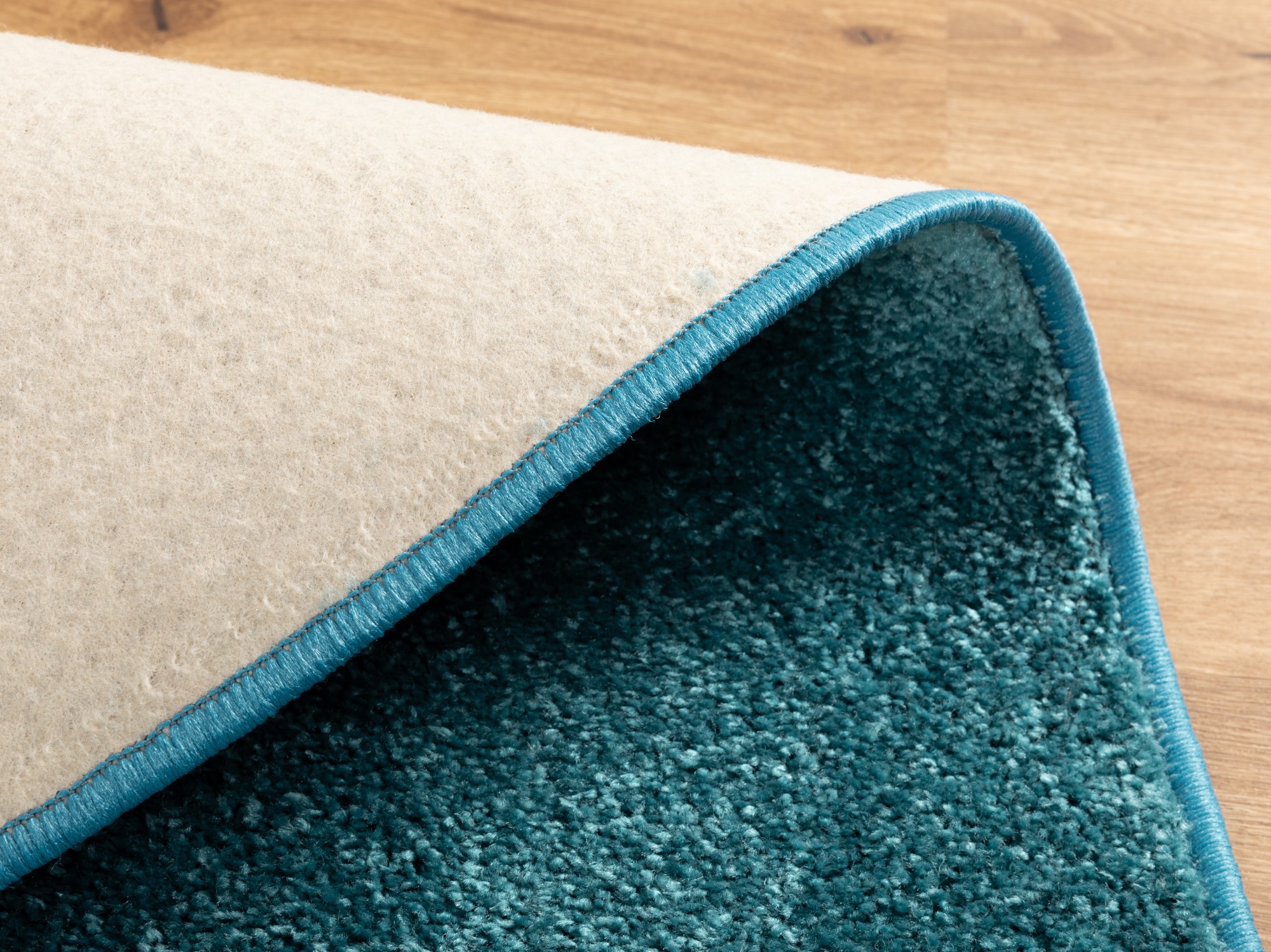Kurzflor Teppich Cambridge -Rund