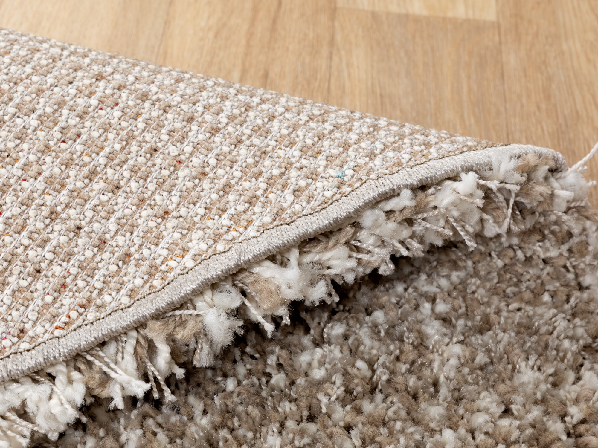 Hochflor Teppich Twilight Rund