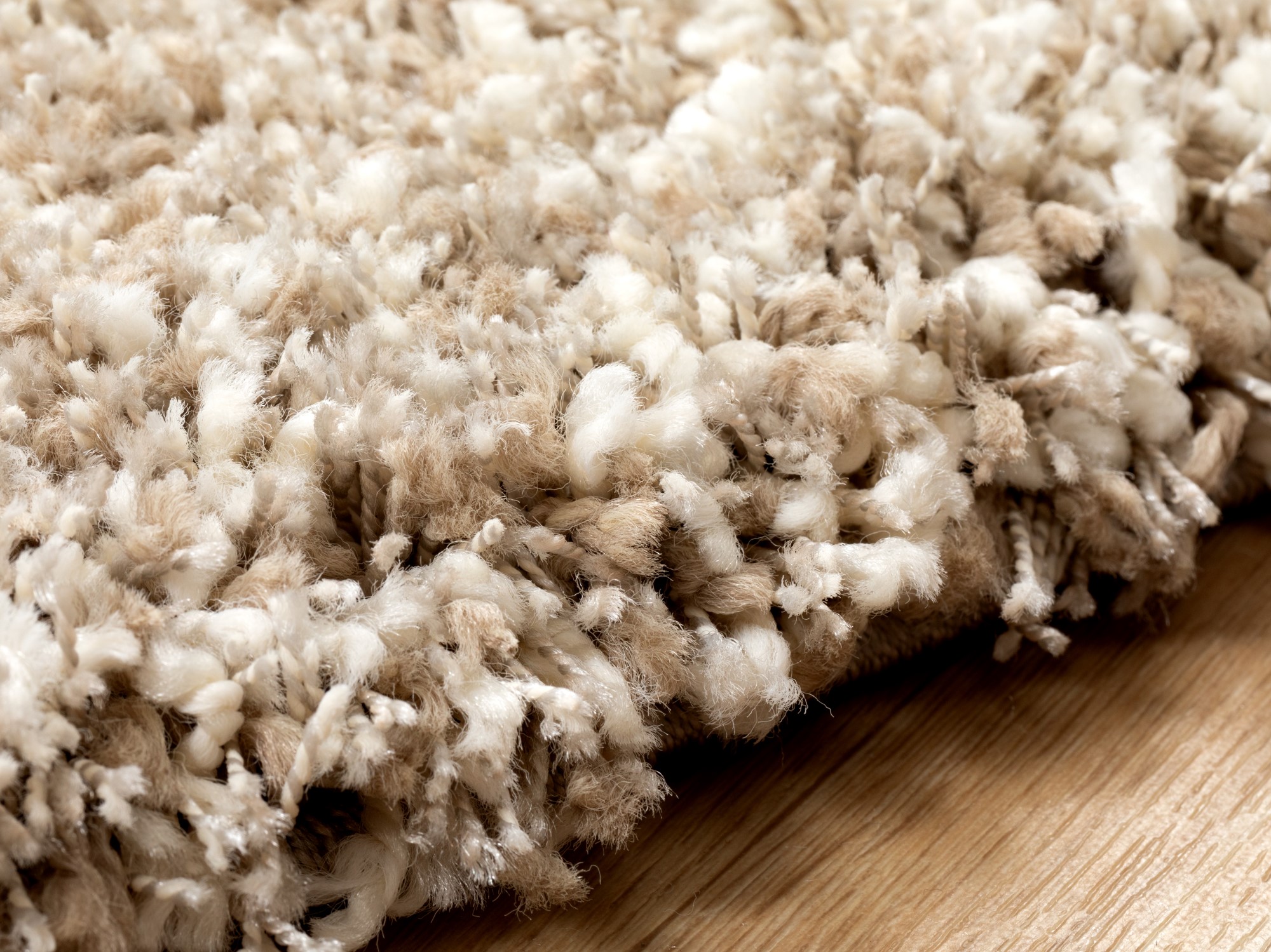 Hochflor Teppich Twilight Rund