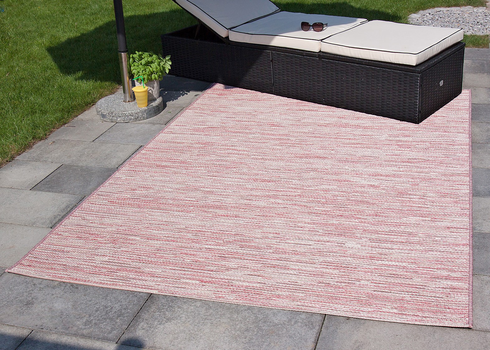 In- und Outdoorteppich Mandal