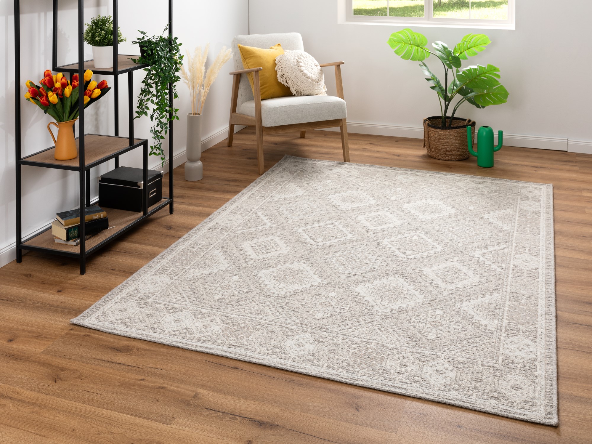 Kurzflor Teppich Amelia