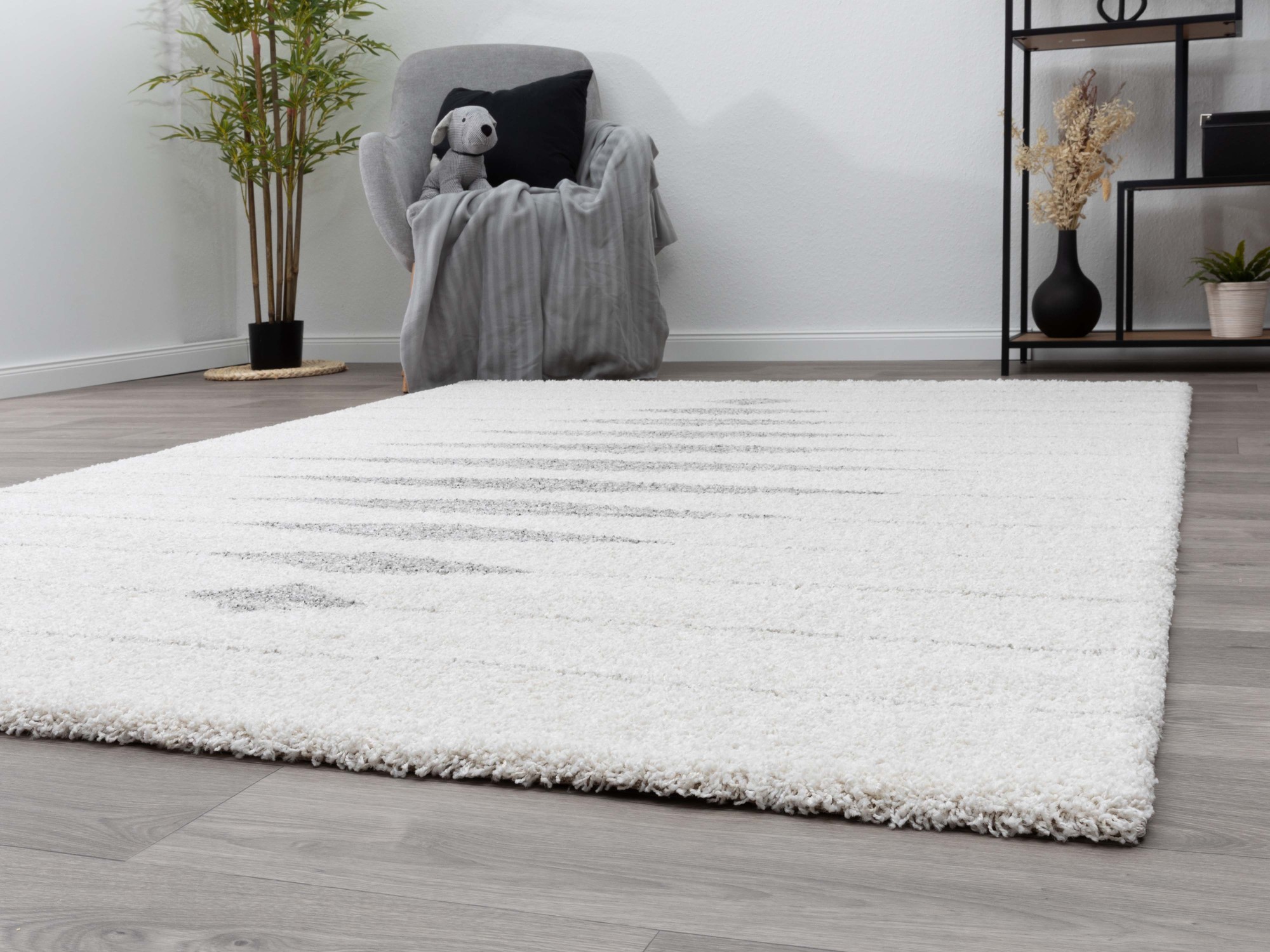 Kurzflor Teppich Contemporary Comfort - Raute