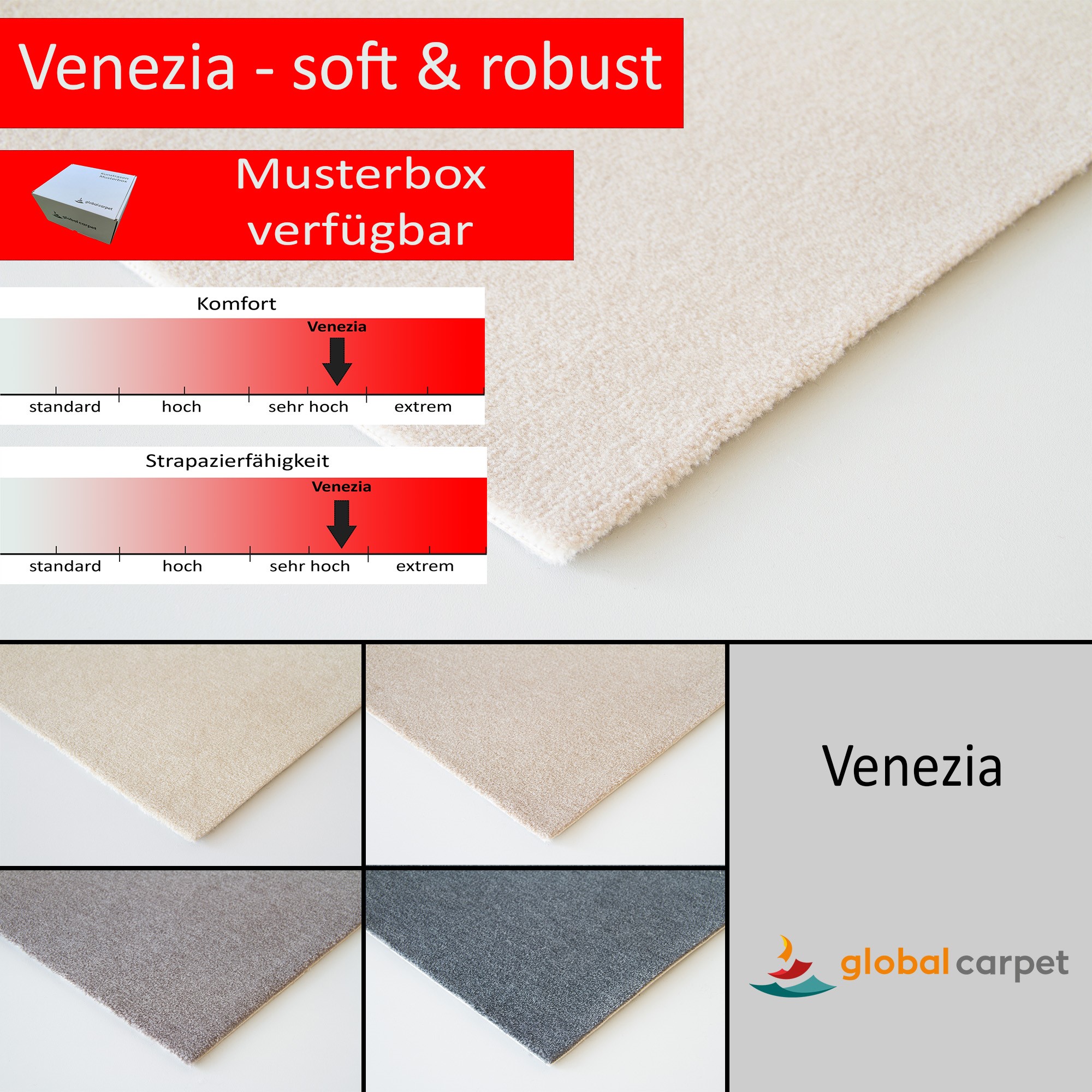 Teppichboden Venezia