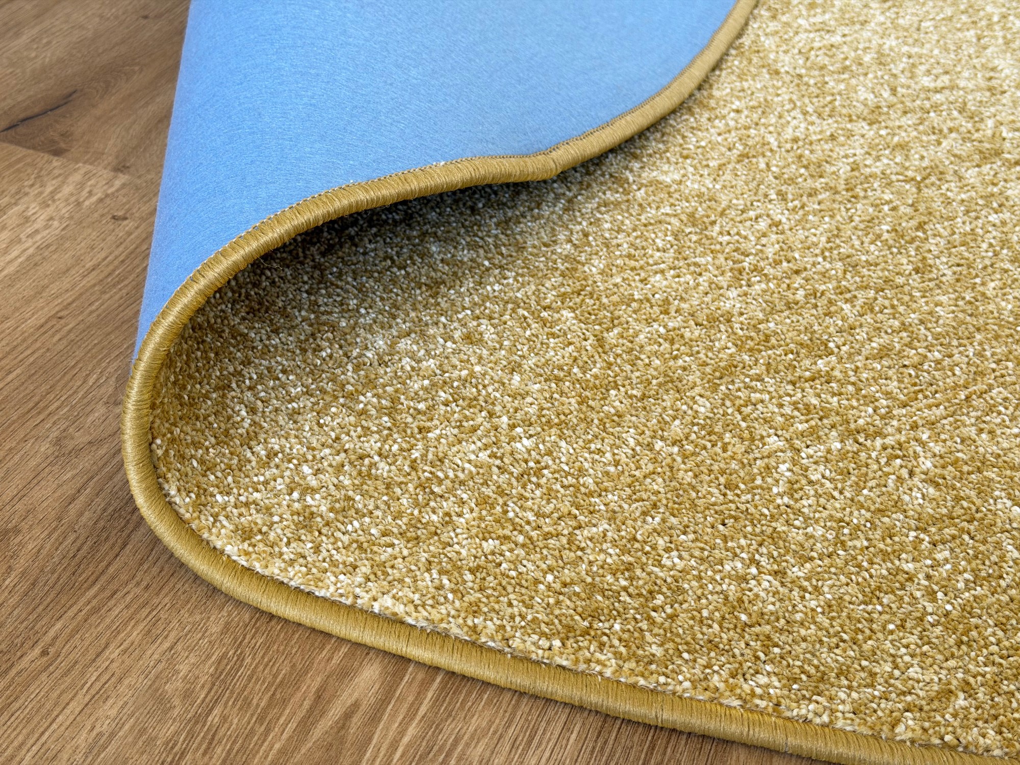 Kurzflor Teppich Levanto - Rund