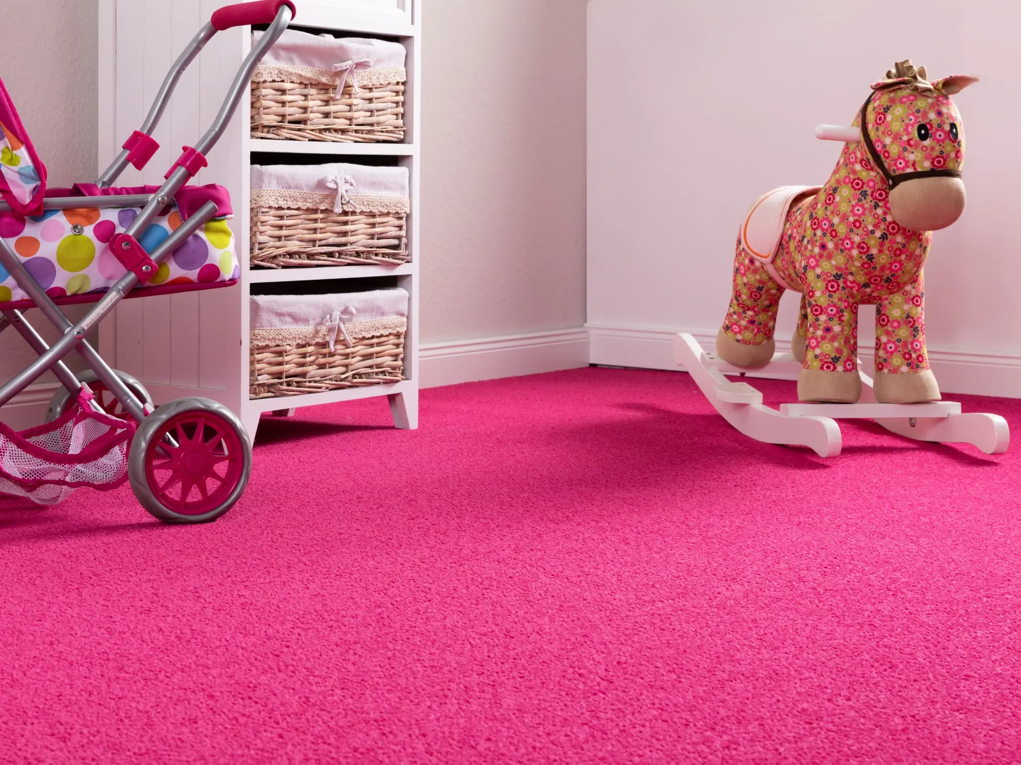 Teppichboden Cambridge Young 100 cm pink 100 cm