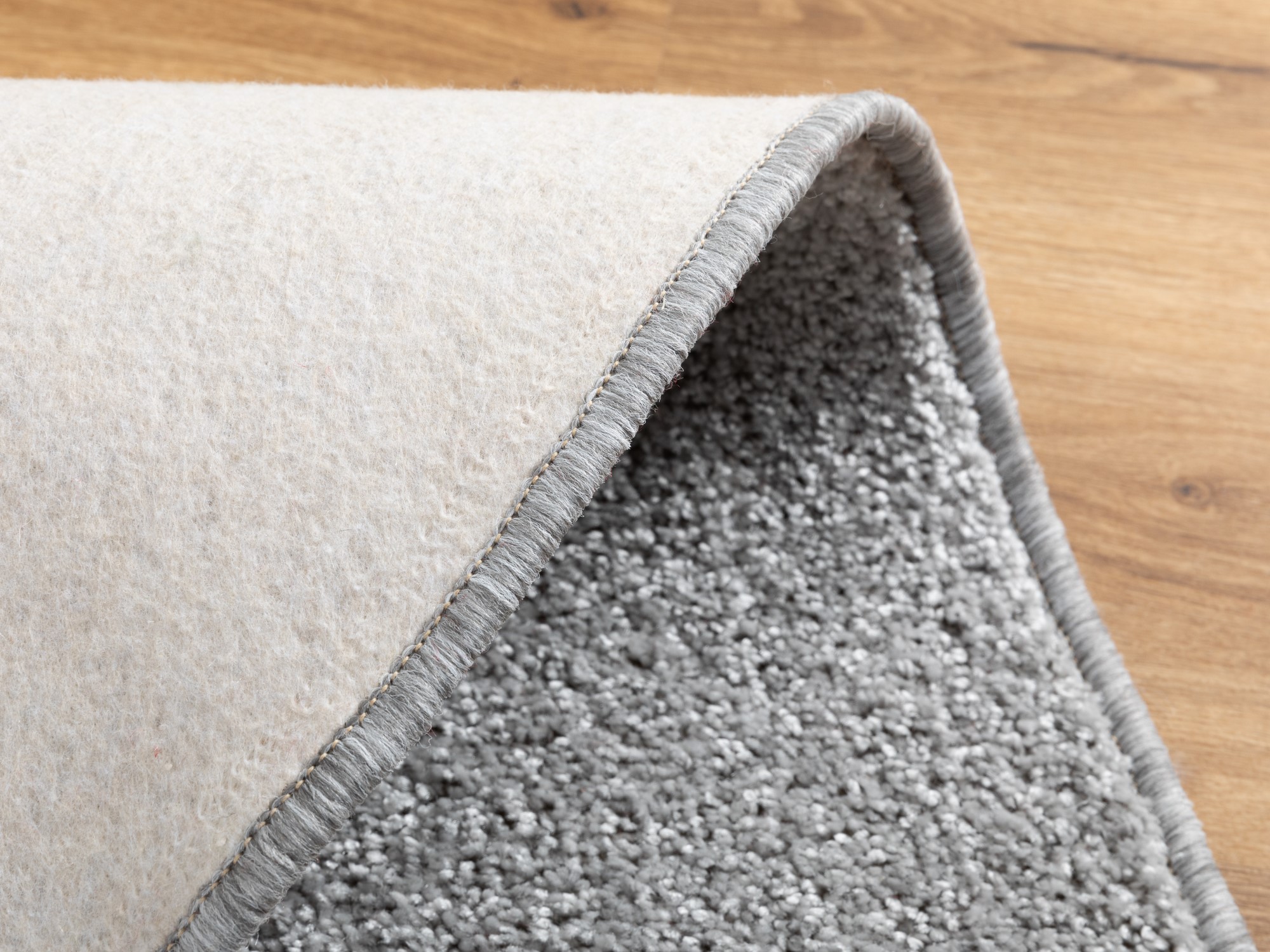 Kurzflor Teppich Cambridge - Rund