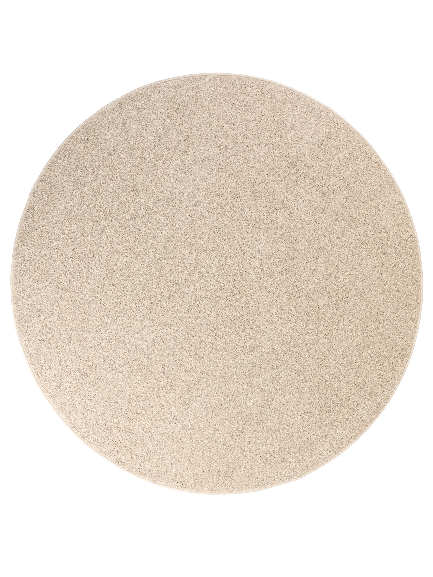 Kurzflor Teppich Cambridge - Rund