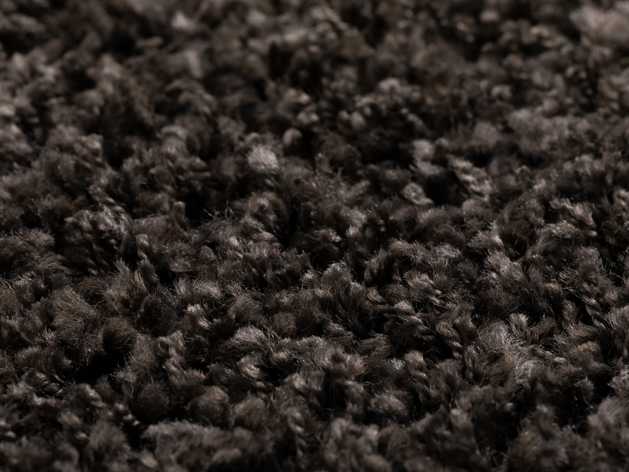 Hochflor Teppich Twilight Rund