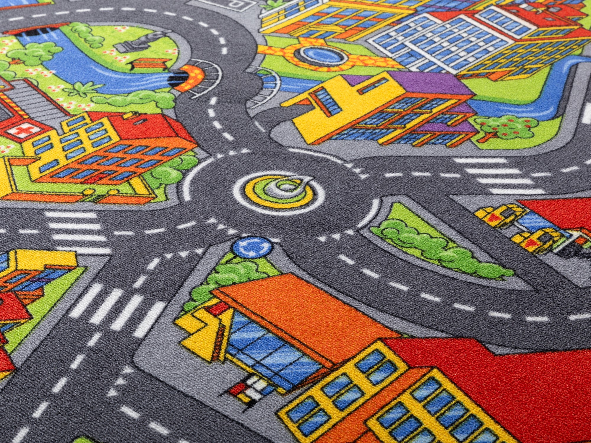 Kinderteppich Anton - Rund