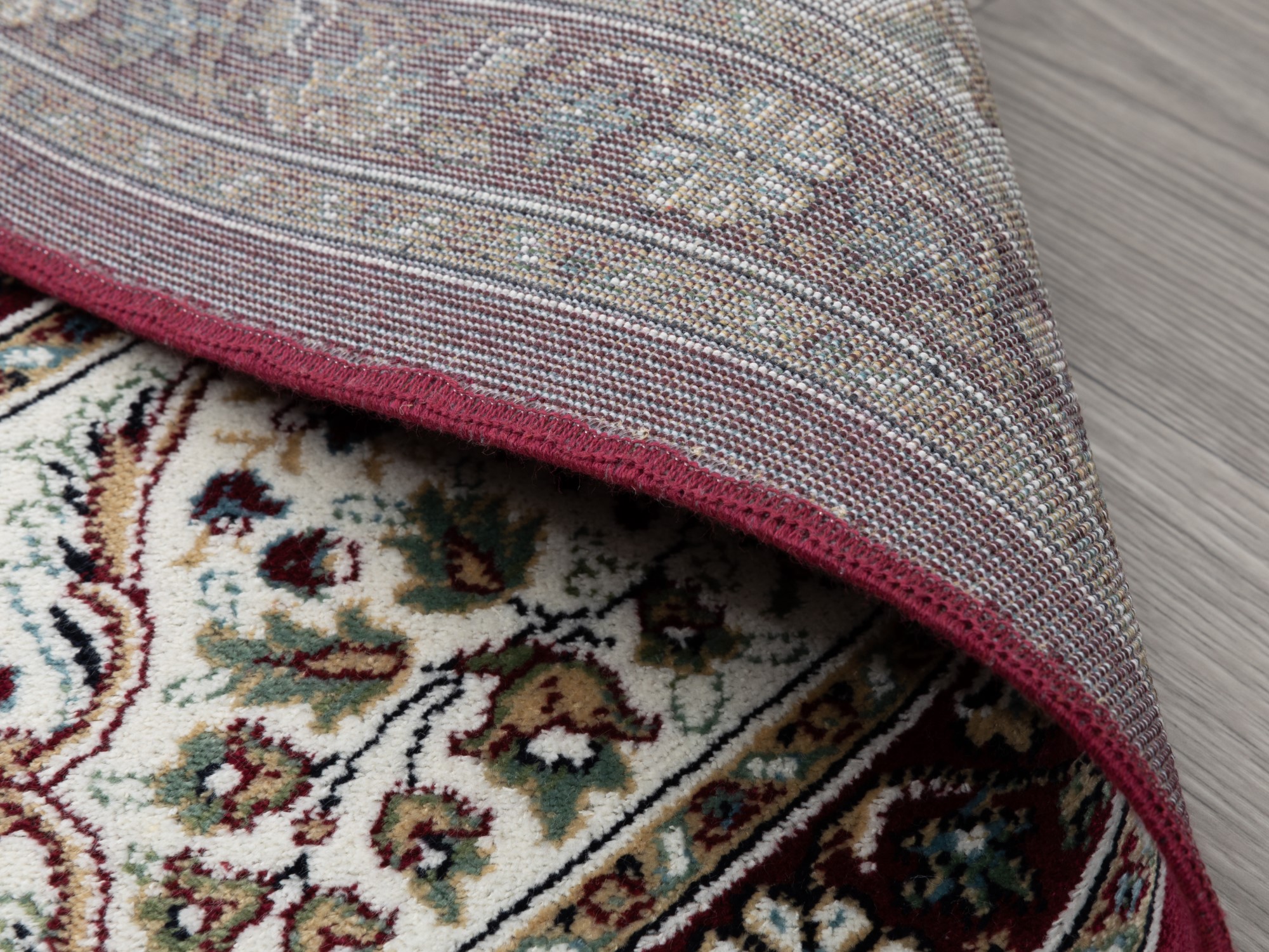Kurzflor Teppich Riad - Kirman