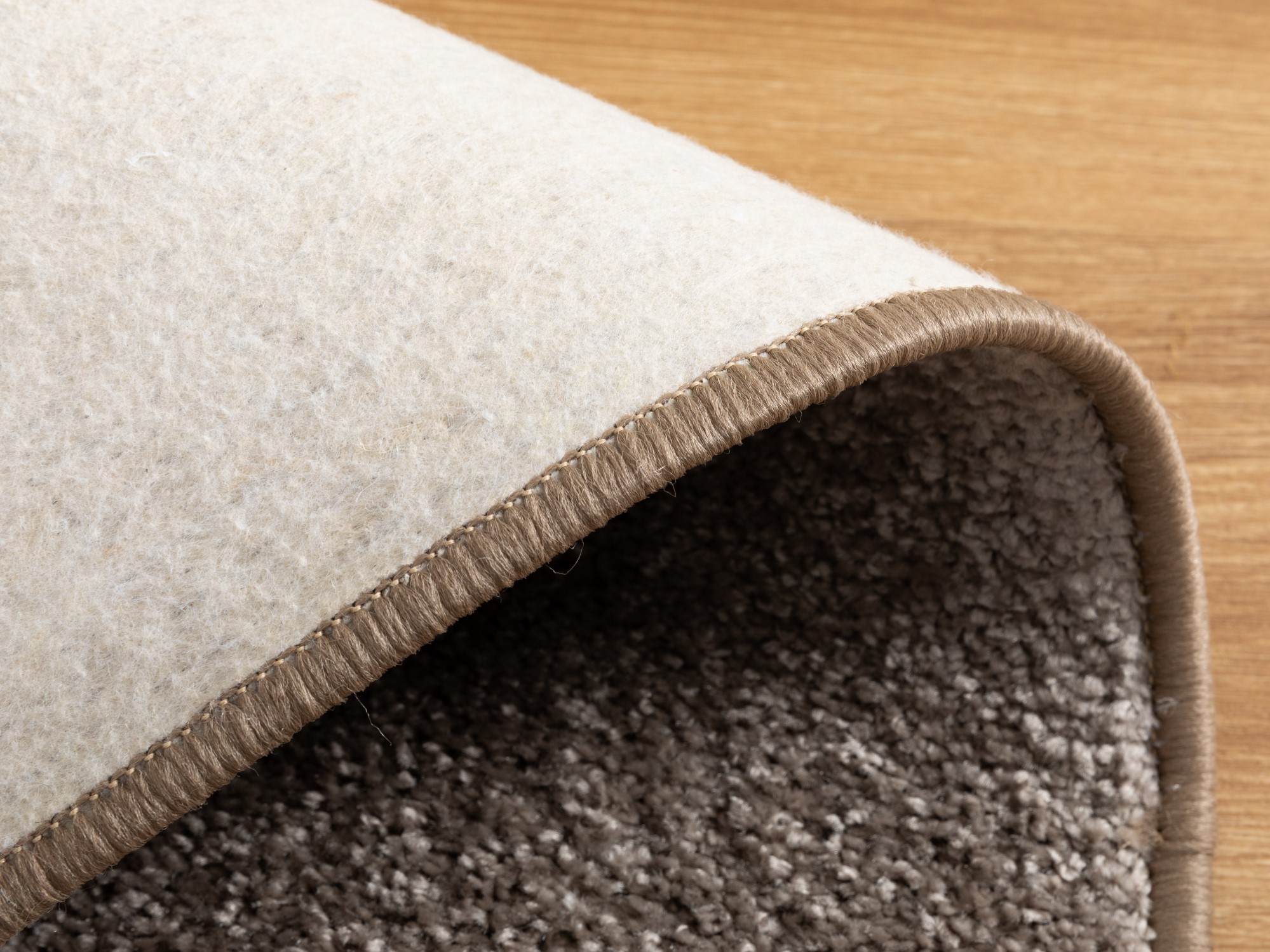 Kurzflor Teppich Cambridge - Rund