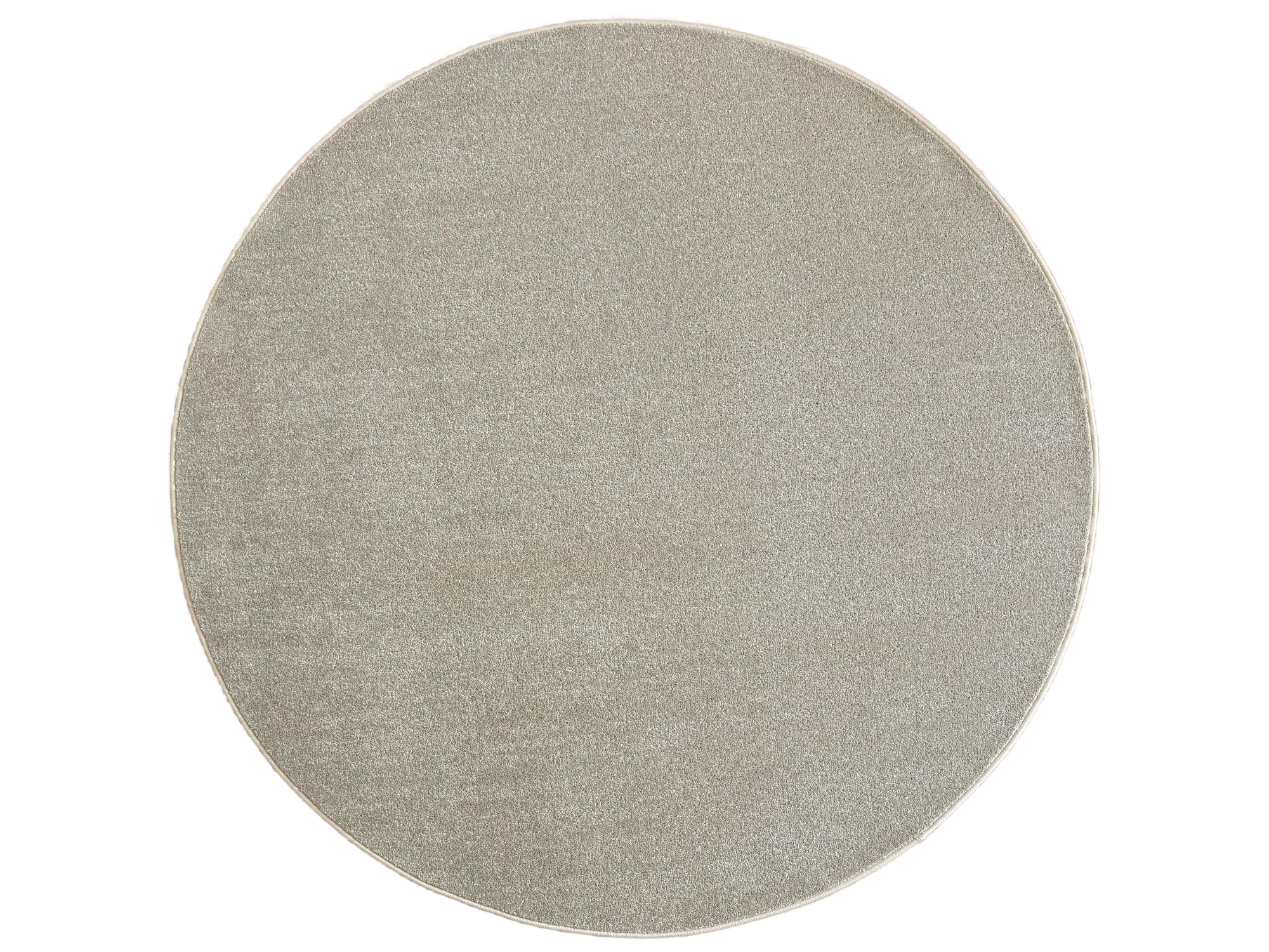 Kurzflor Teppich Levanto - Rund